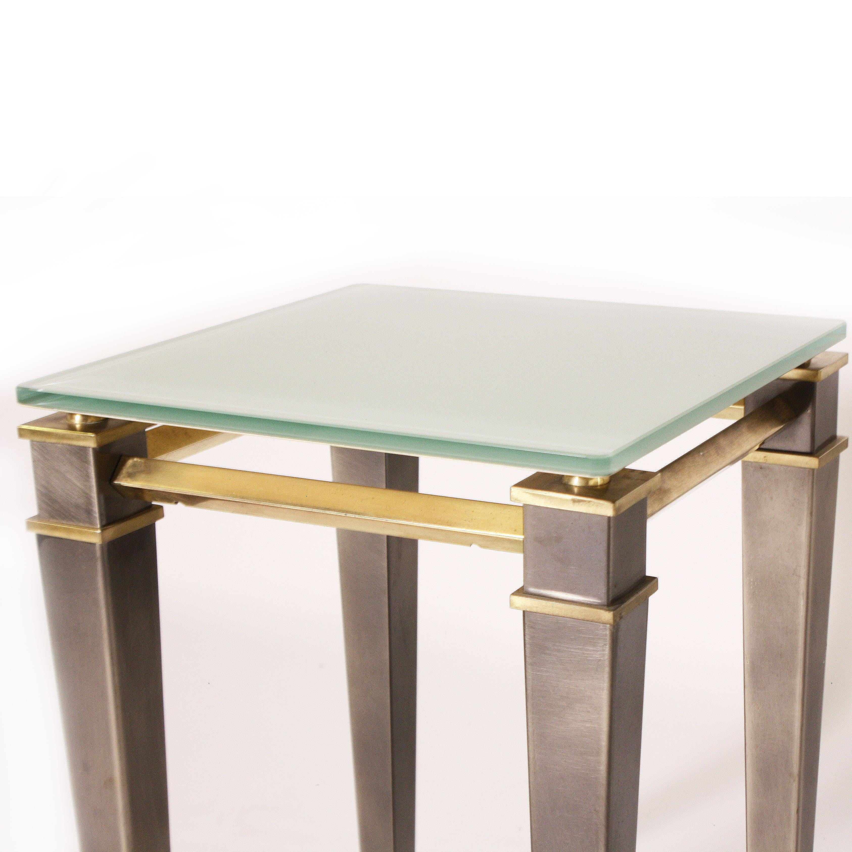 Mid-20th Century Brass Side Table by Belgo Chrome, circa 1960