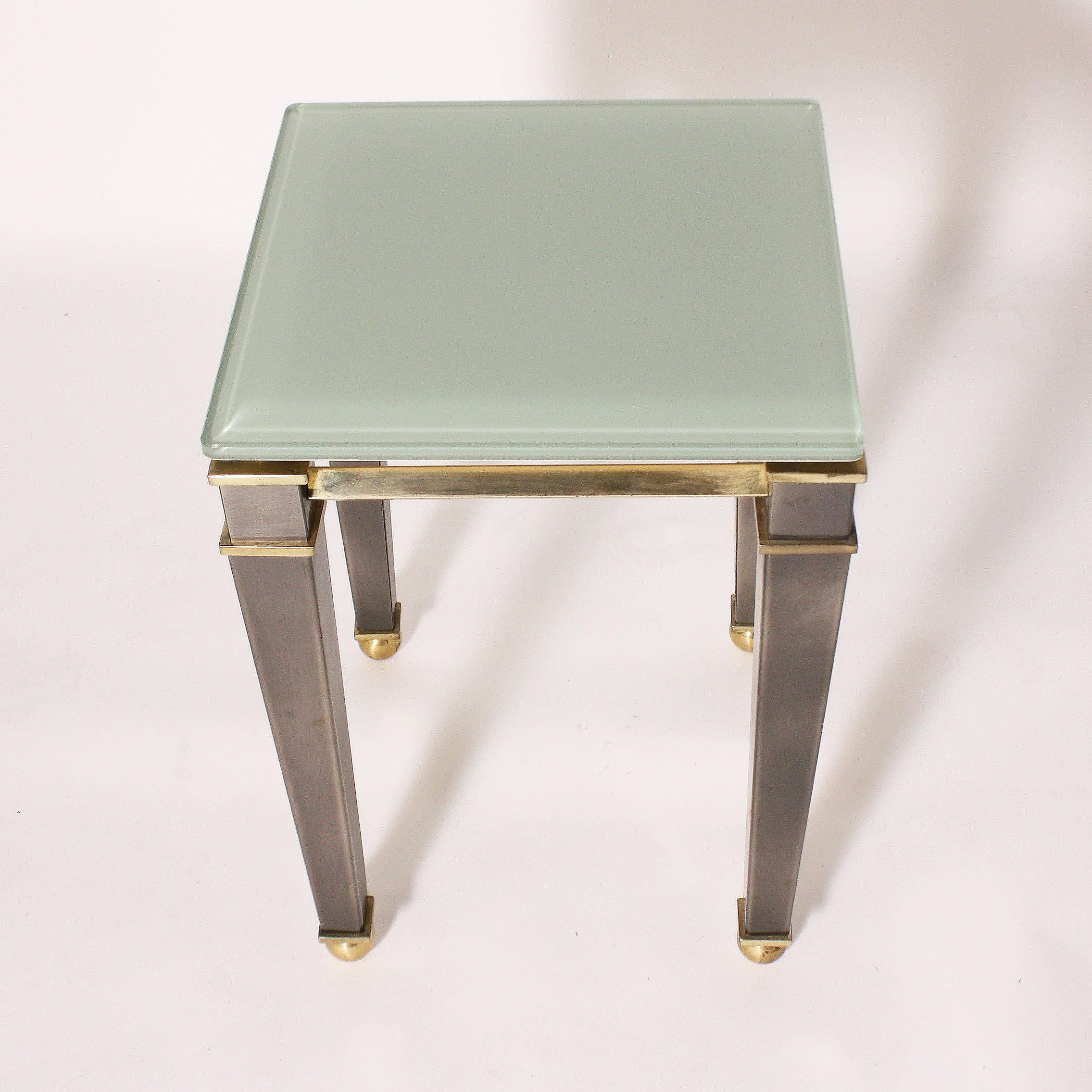 Brass Side Table by Belgo Chrome, circa 1960 3