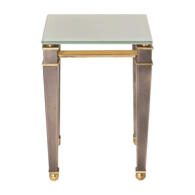 Brass Side Table by Belgo Chrome, circa 1960