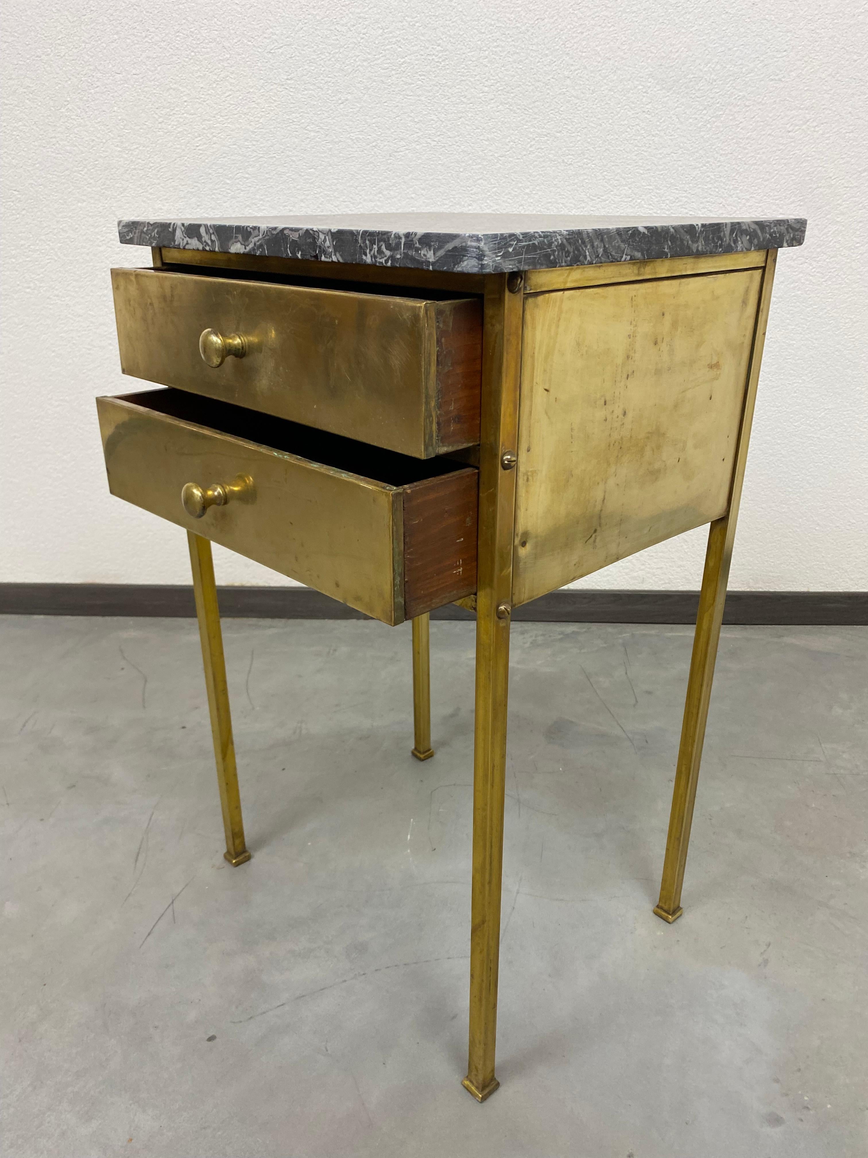 Early 20th Century Brass Side Table