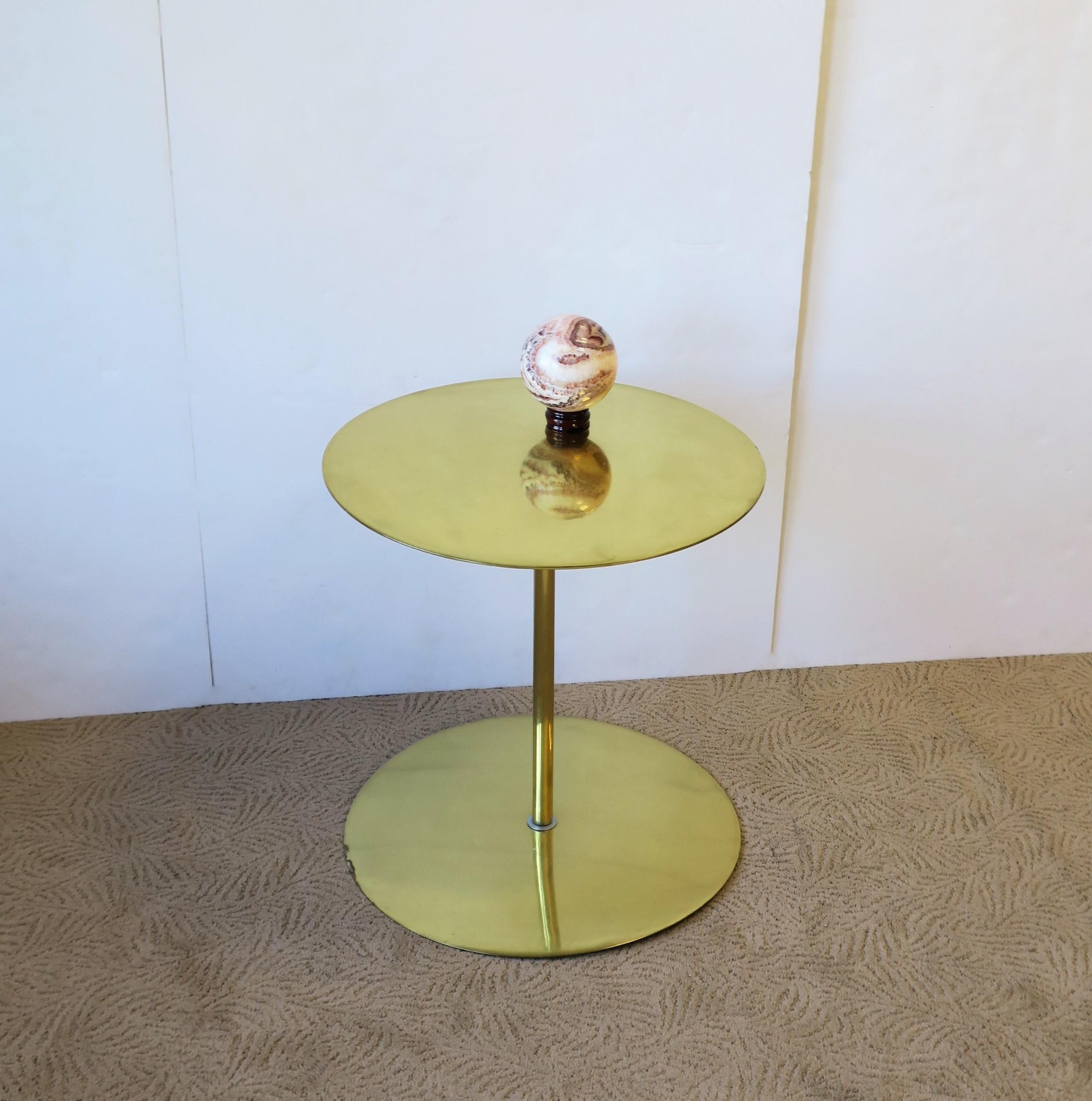 Brass Side Table 2