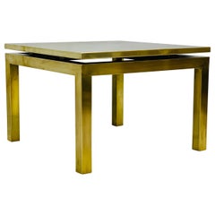 Mid-Century Modern Brass Side Table