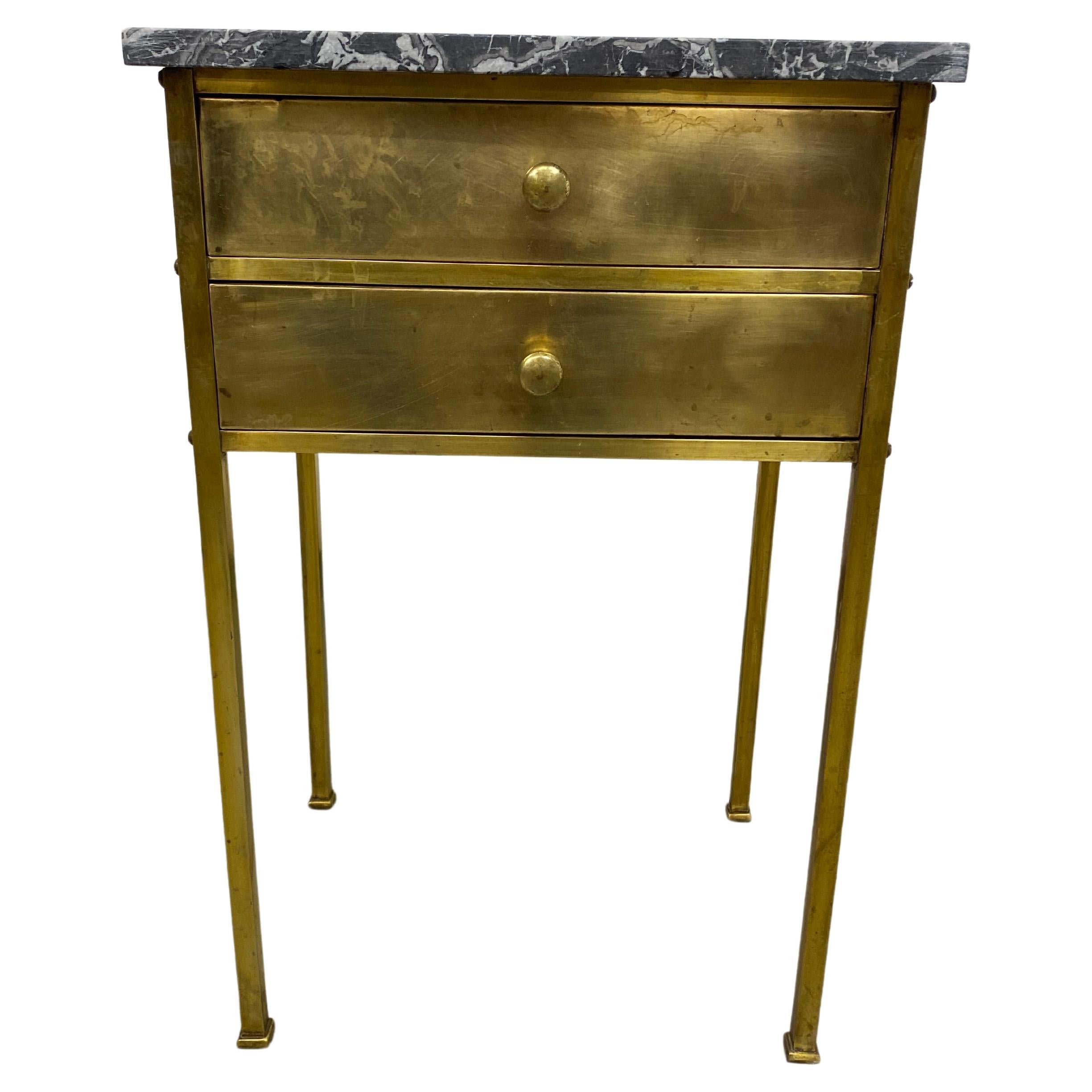 Brass Side Table