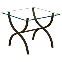 Brass Side Table in the Style of Maison Jansen