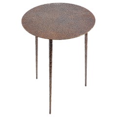 Brass Side Table Signed by Lukasz Friedrich