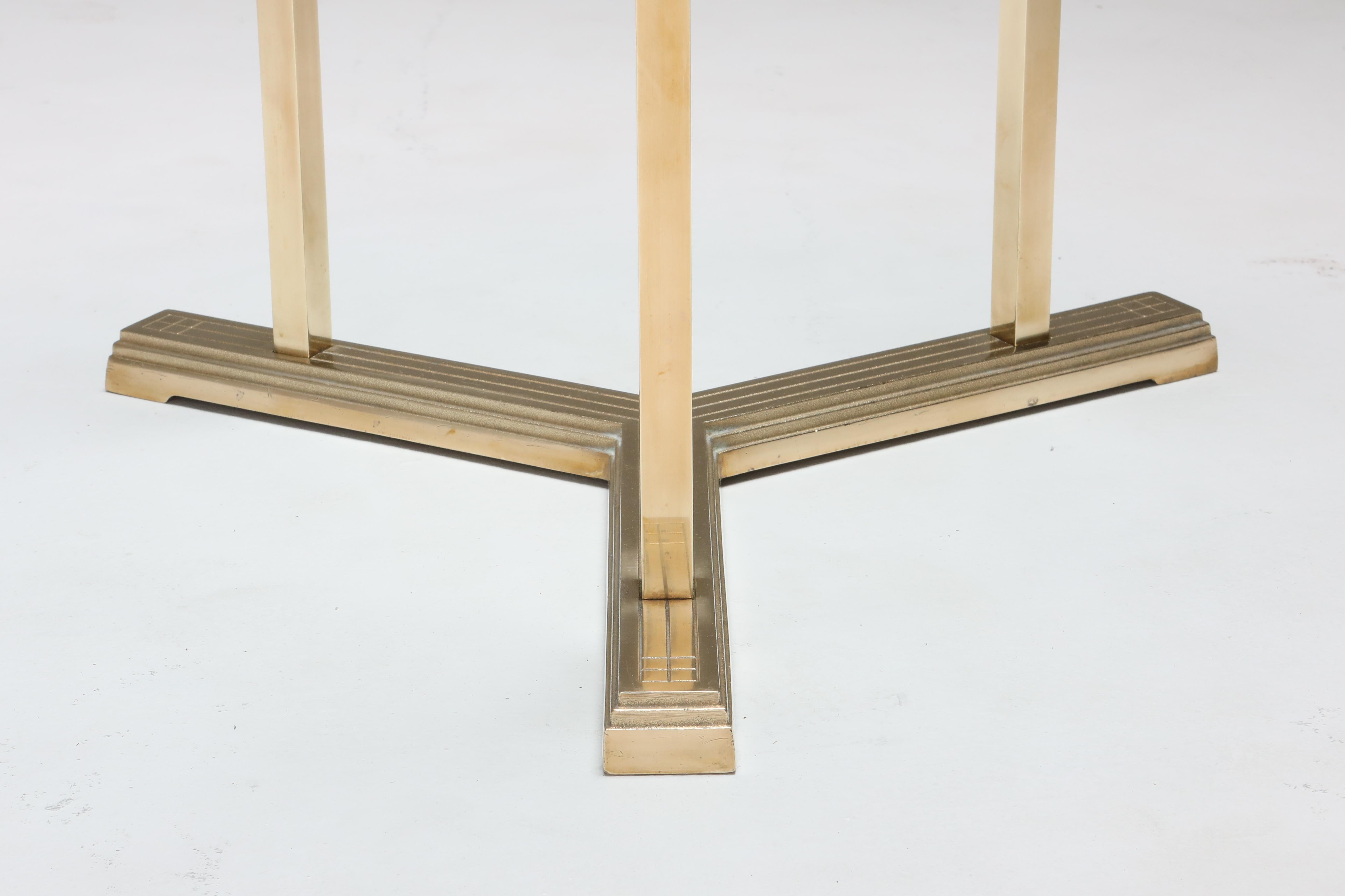 Brass Side Tables by Peter Ghyczy 4
