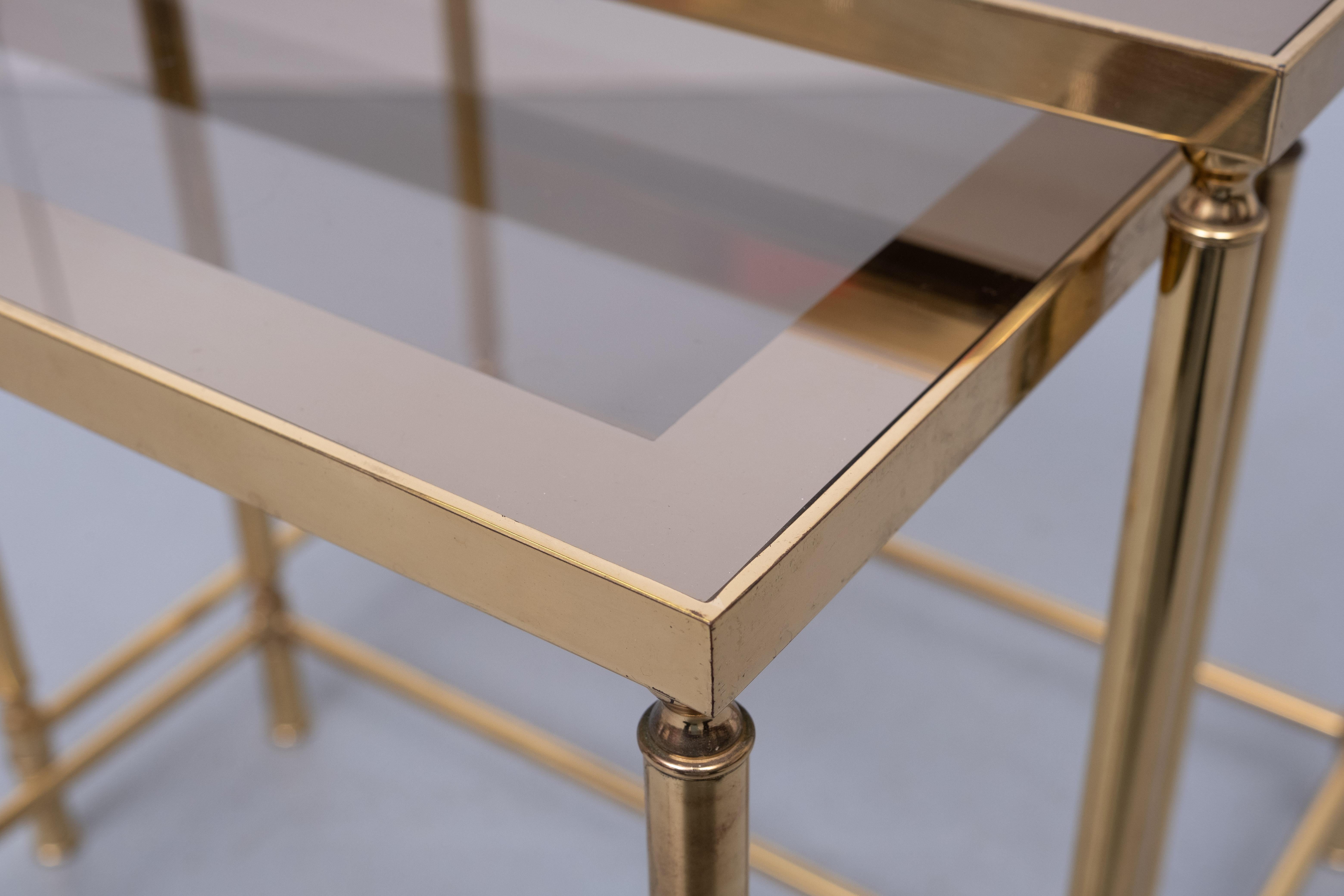 Fin du 20e siècle Tables d'appoint Hollywood Recency  1970 France en vente
