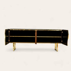 buffet en laiton fait à la main en Italie disponible Justfurnituress Design