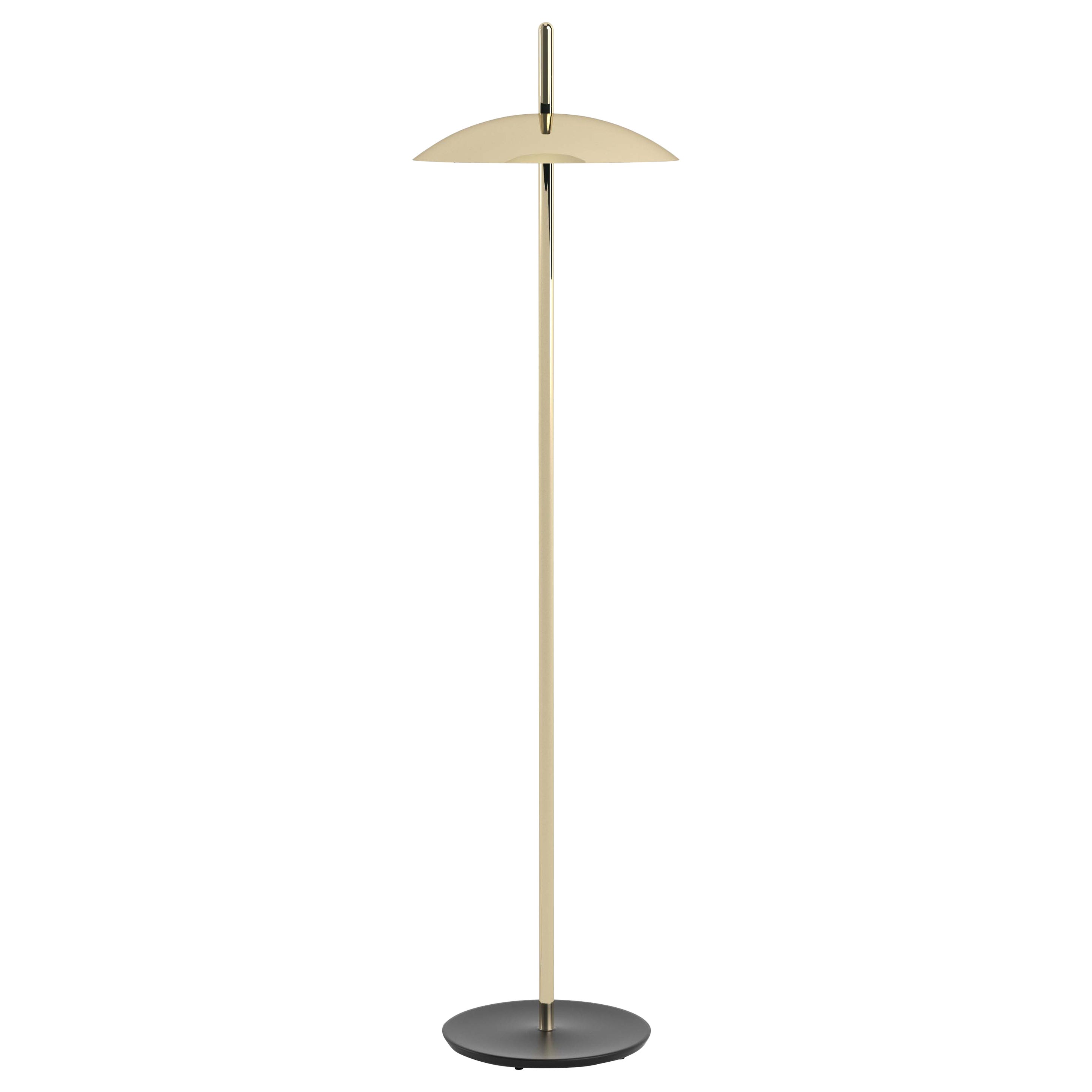 Stehlampe aus Messing von Souda, auf Bestellung gefertigt