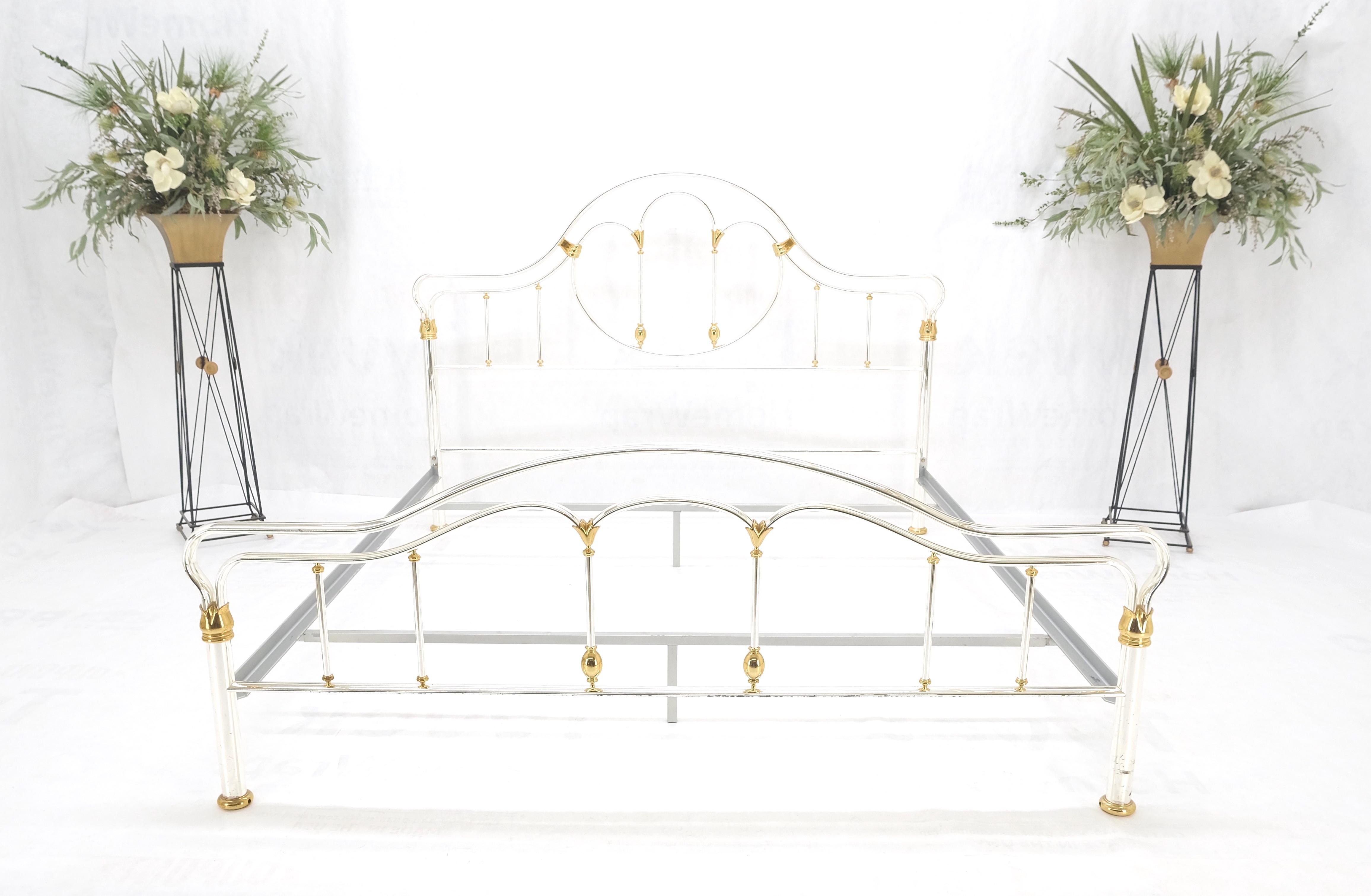 king size bed frame rails