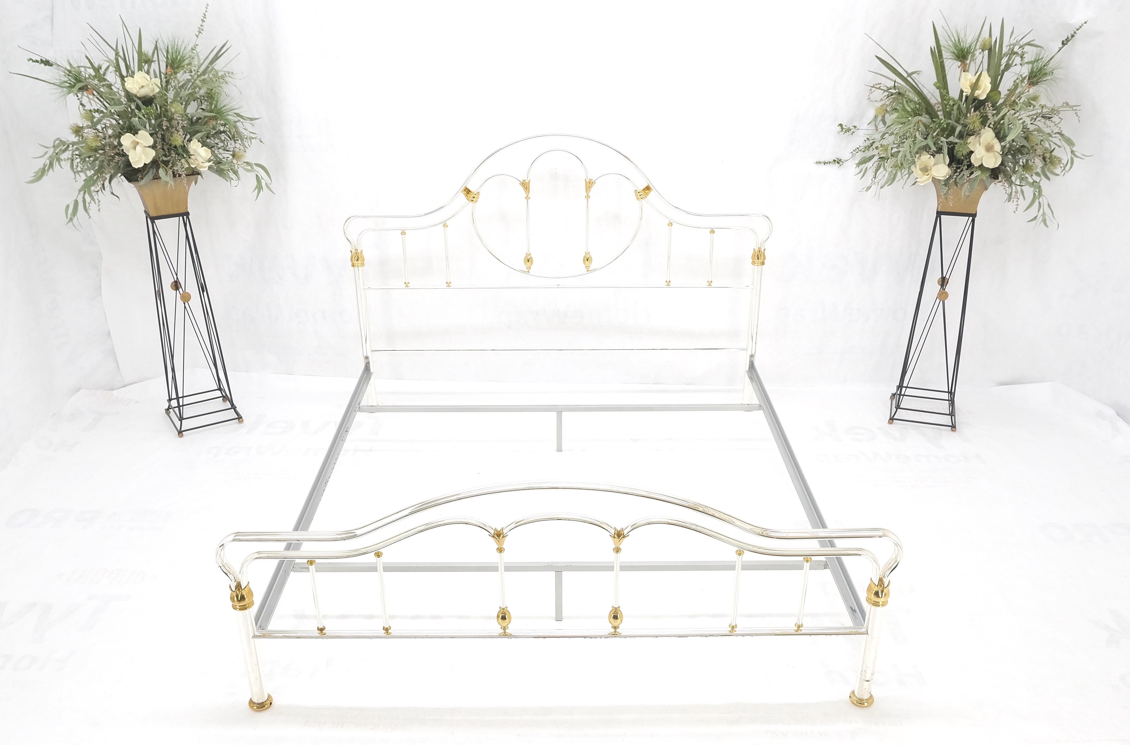 brass bed rails