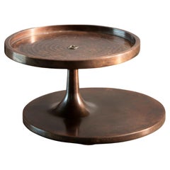 Brass Single Bottle Stand by Gentner Design