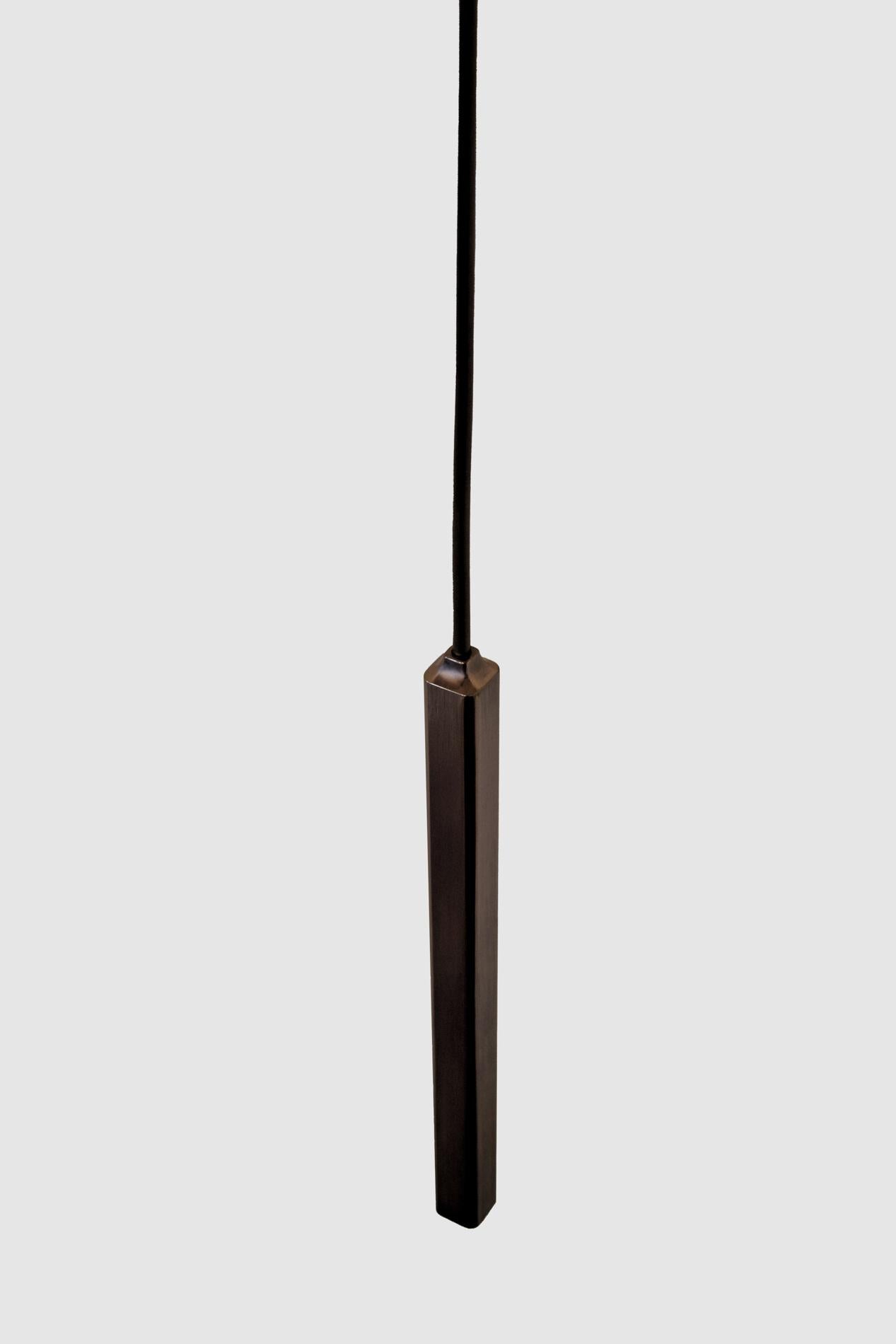 Brass Smooth Patina Edition Phi Sira Pendant Lamp Square by Eichkorn Siglo XXI y contemporáneo en venta