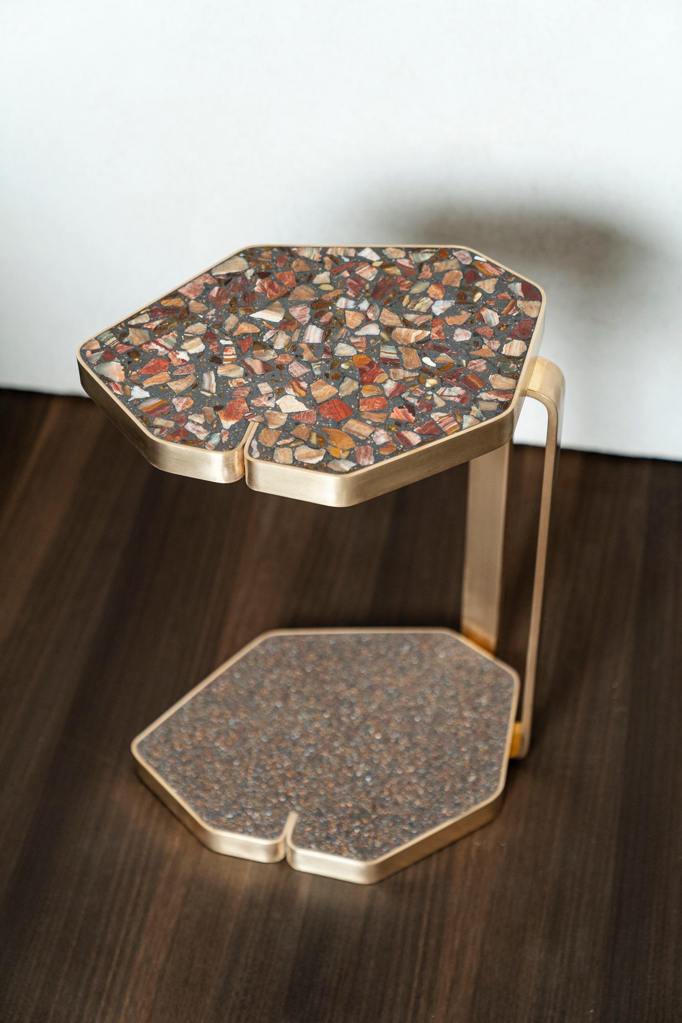 Cette table de canapé appelée 