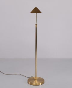 Brass Sölken Leuchten floor lamp 1970s Germany