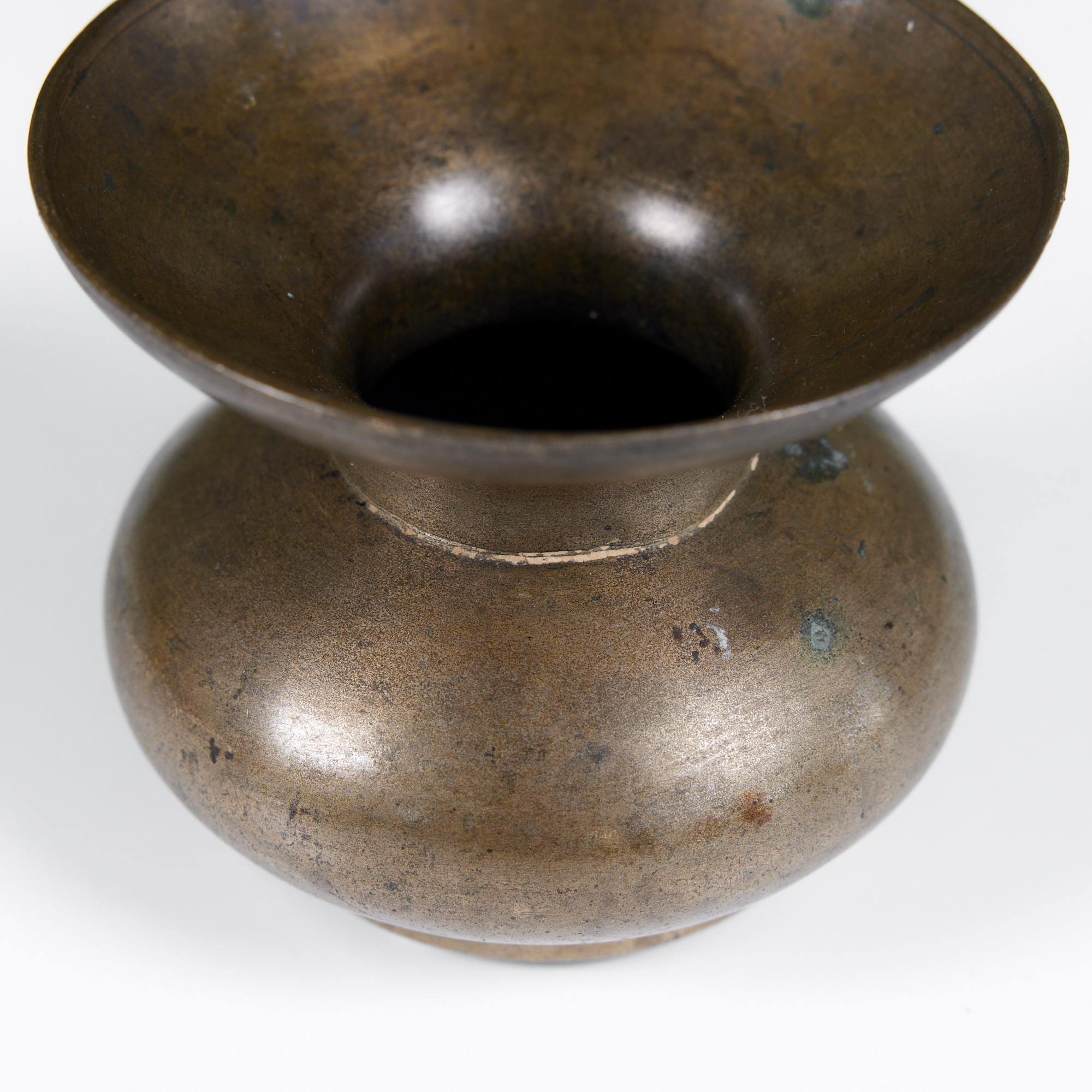 20th Century Brass Spittoon