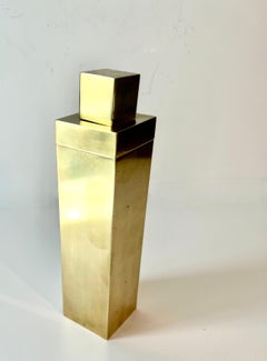 Shakers à cocktail carrés en laiton