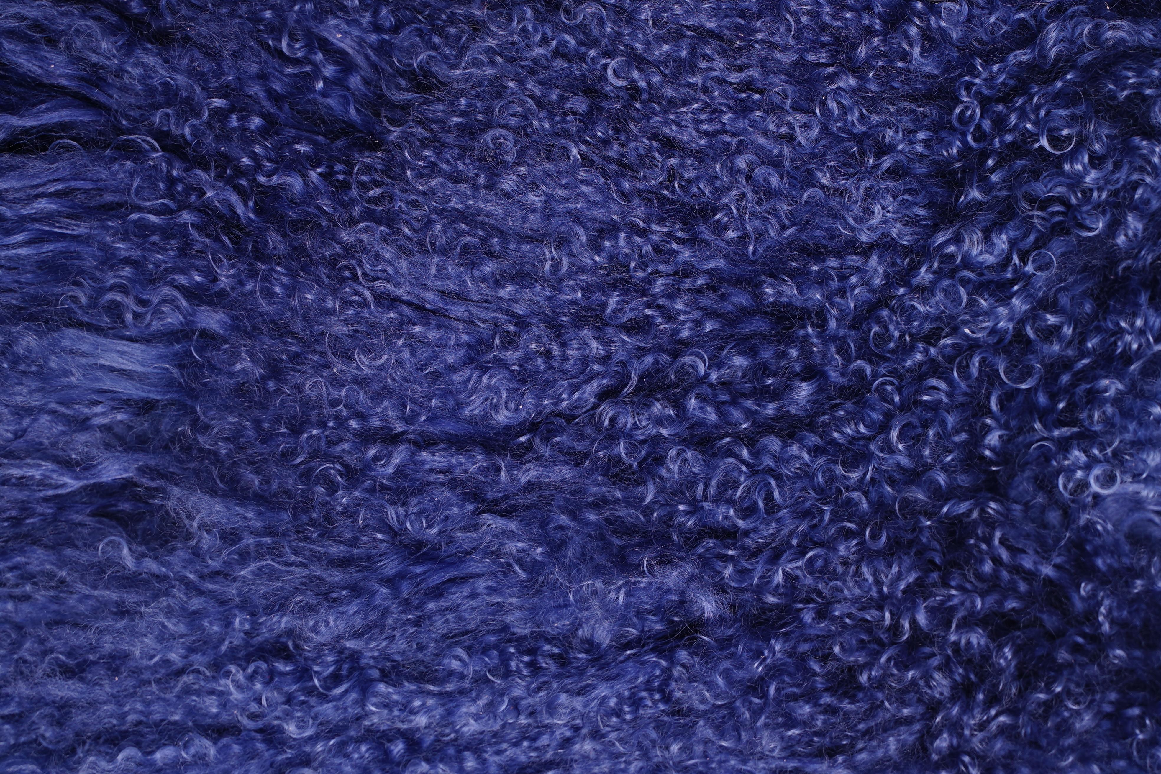 Postmoderno Specchio in ottone, acciaio inossidabile e lana X-Miroir di Studio A in vendita