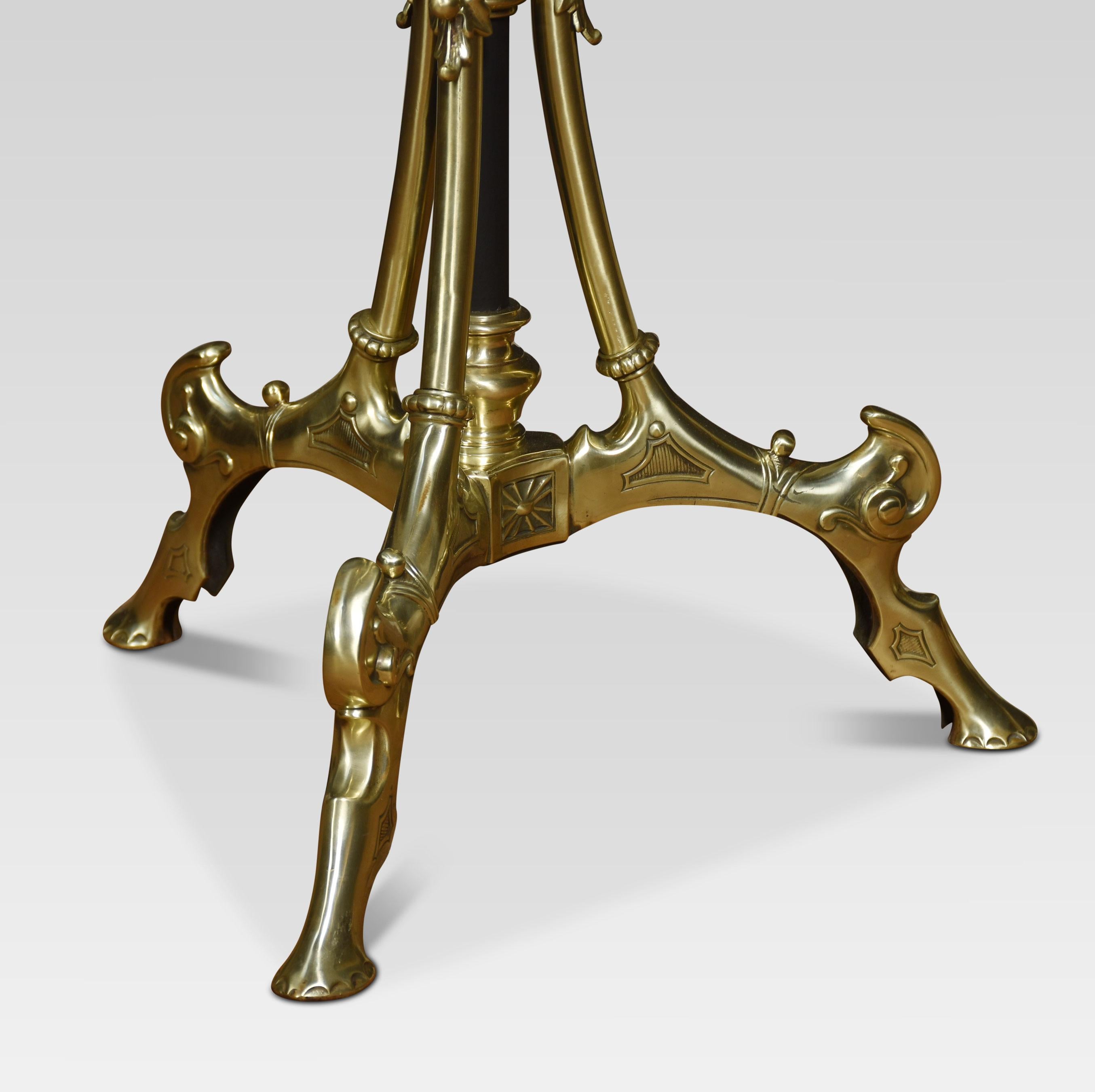 Brass Standard Lamp 2