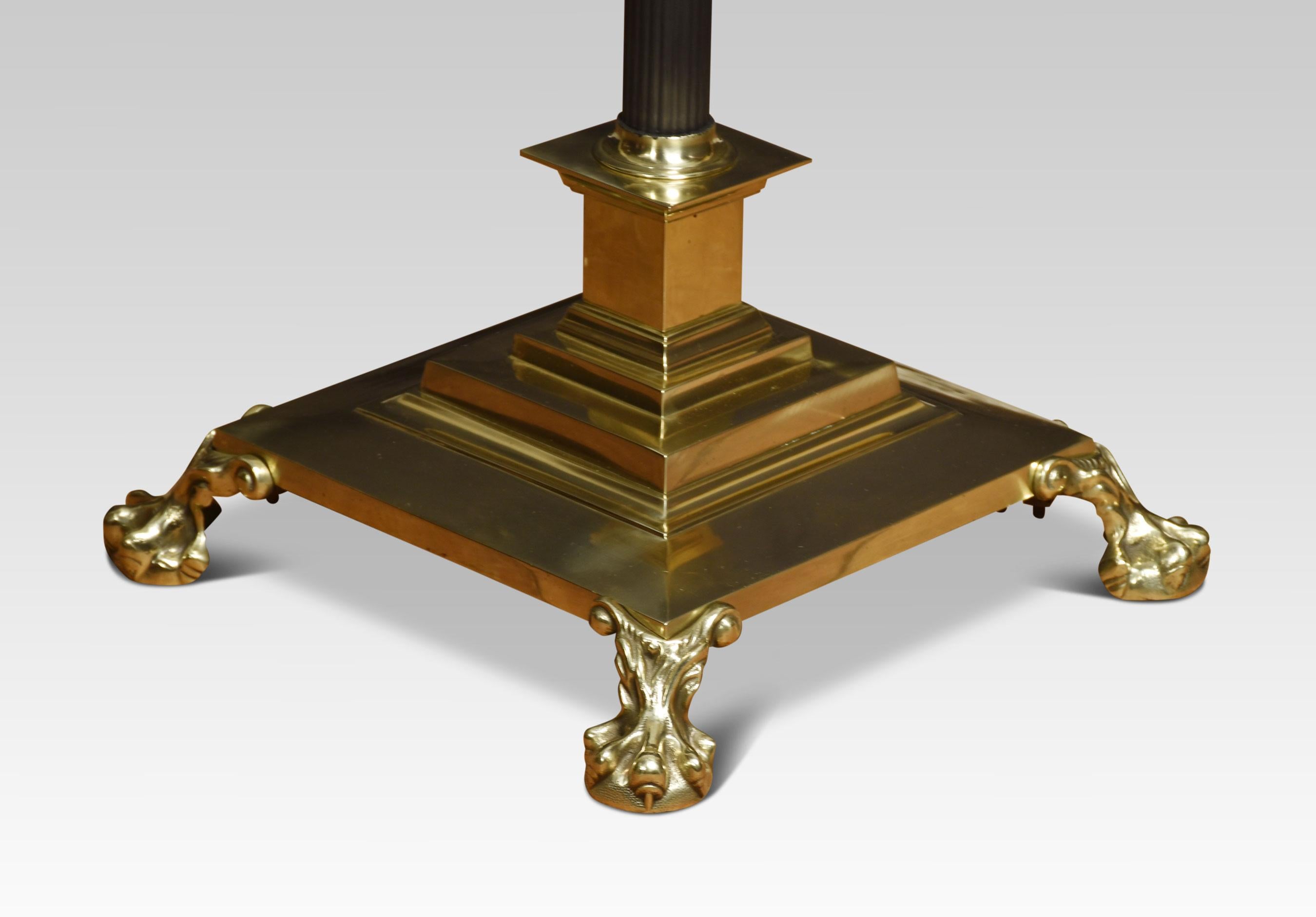 Brass Standard Lamp 2
