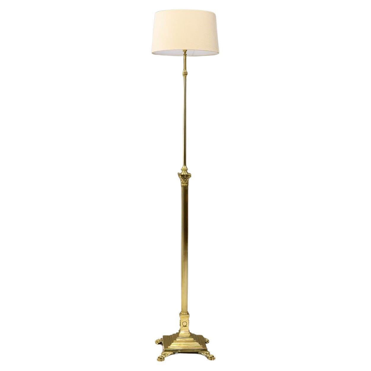 Lampada standard in ottone
