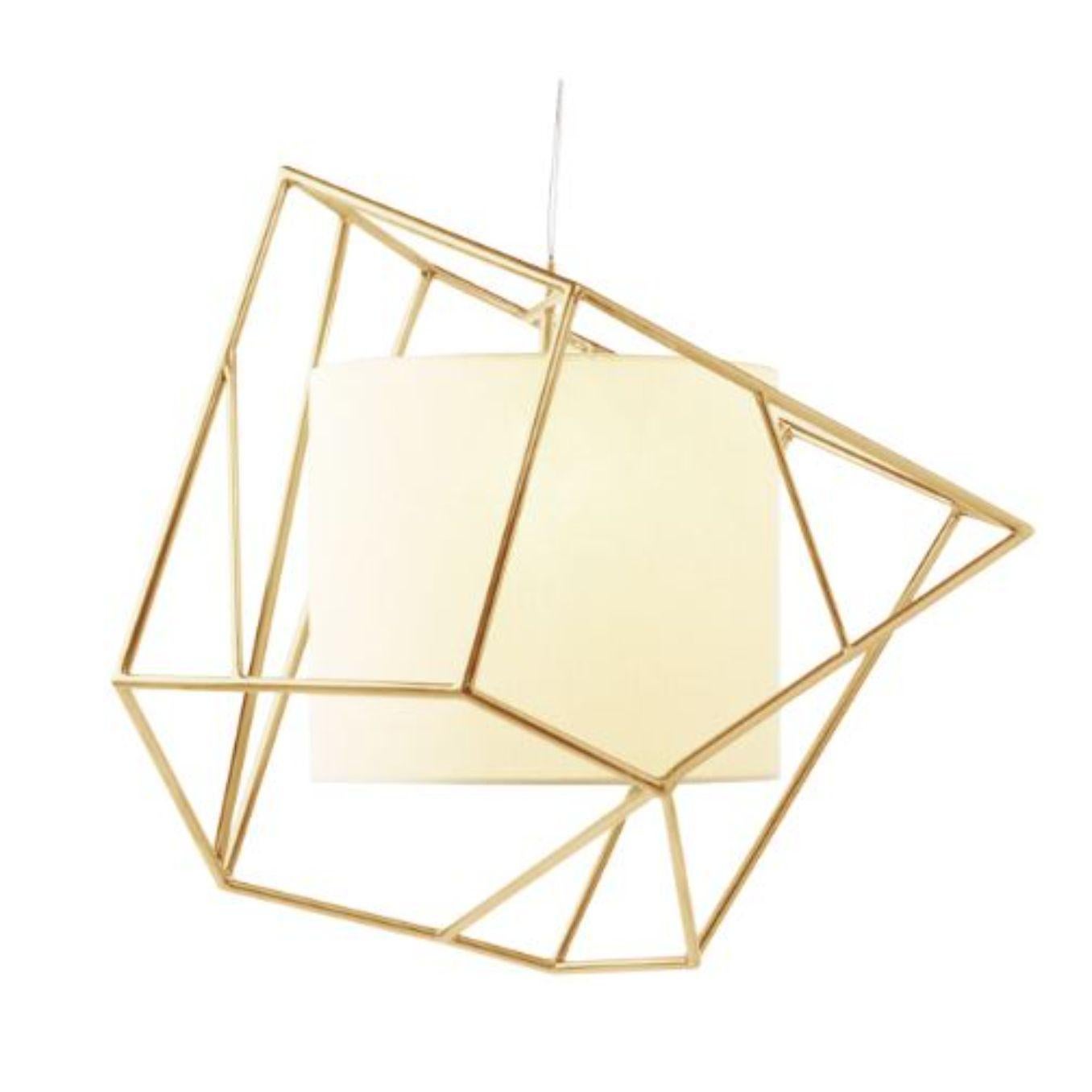 Brass star I suspension lamp by Dooq
Dimensions: W 60 x D 60 x H 50 cm
Materials: lacquered metal, polished or satin metal, brass.
Also available in different colors and materials.

Information:
230V/50Hz
E27/1x20W LED
120V/60Hz
E26/1x15W