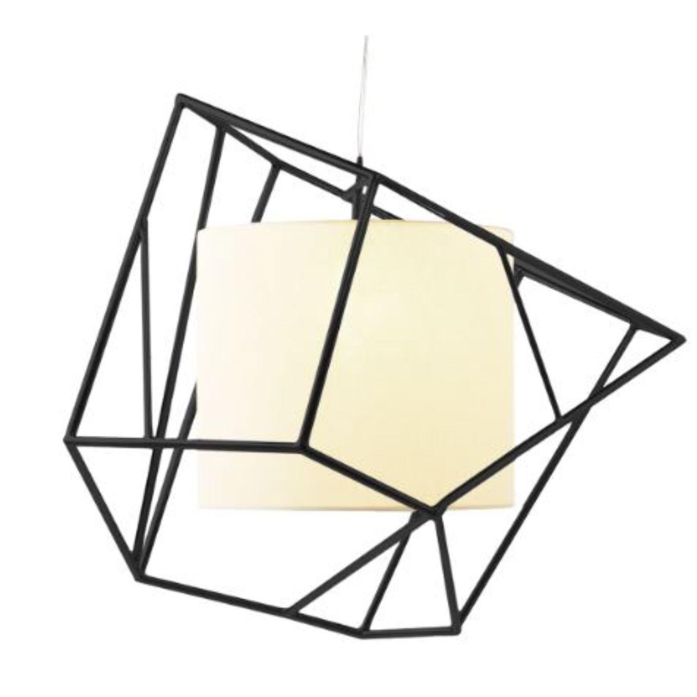Modern Brass Star I Suspension Lamp by Dooq For Sale