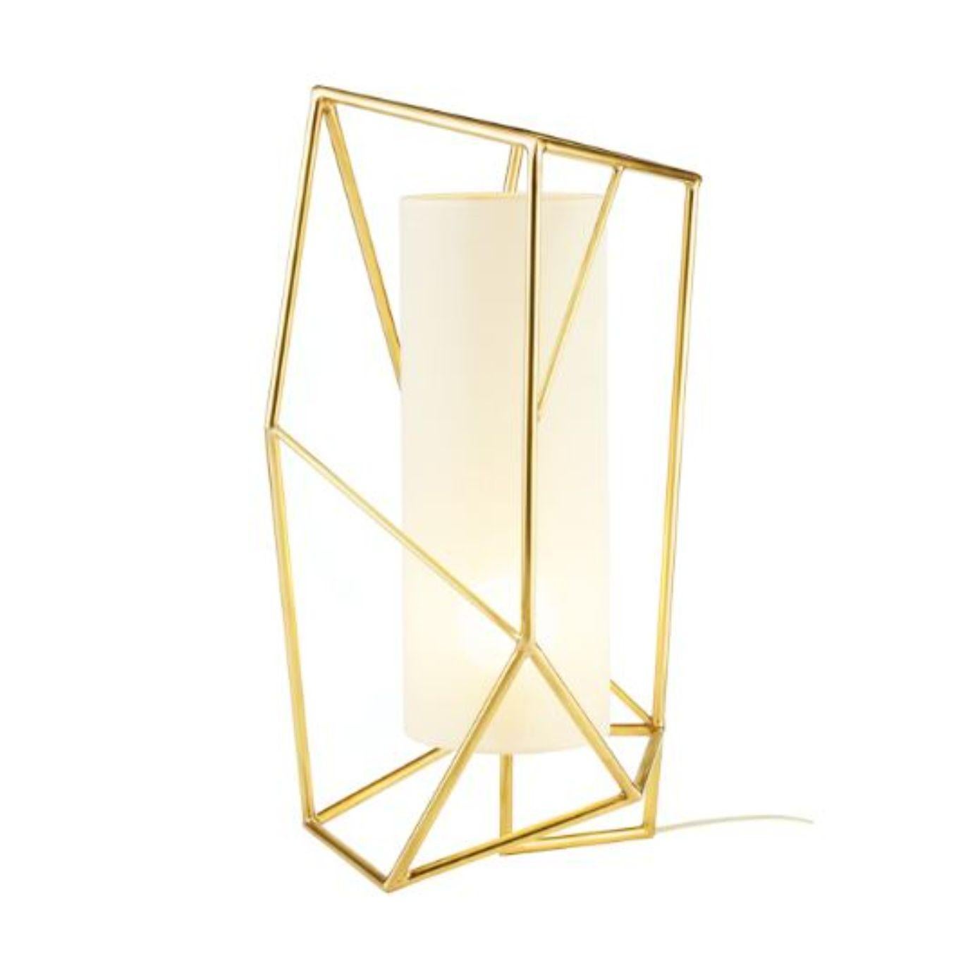 Brass Star table lamp by Dooq
Dimensions: W 33 x D 33 x H 72 cm
Materials: lacquered metal, polished or satin metal, brass.
abat-jour: linen
Also available in different colors and materials.

Information:
230V/50Hz
E27/1x10W LED
120V/60Hz
E26/1x10W