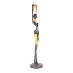 Brass statue