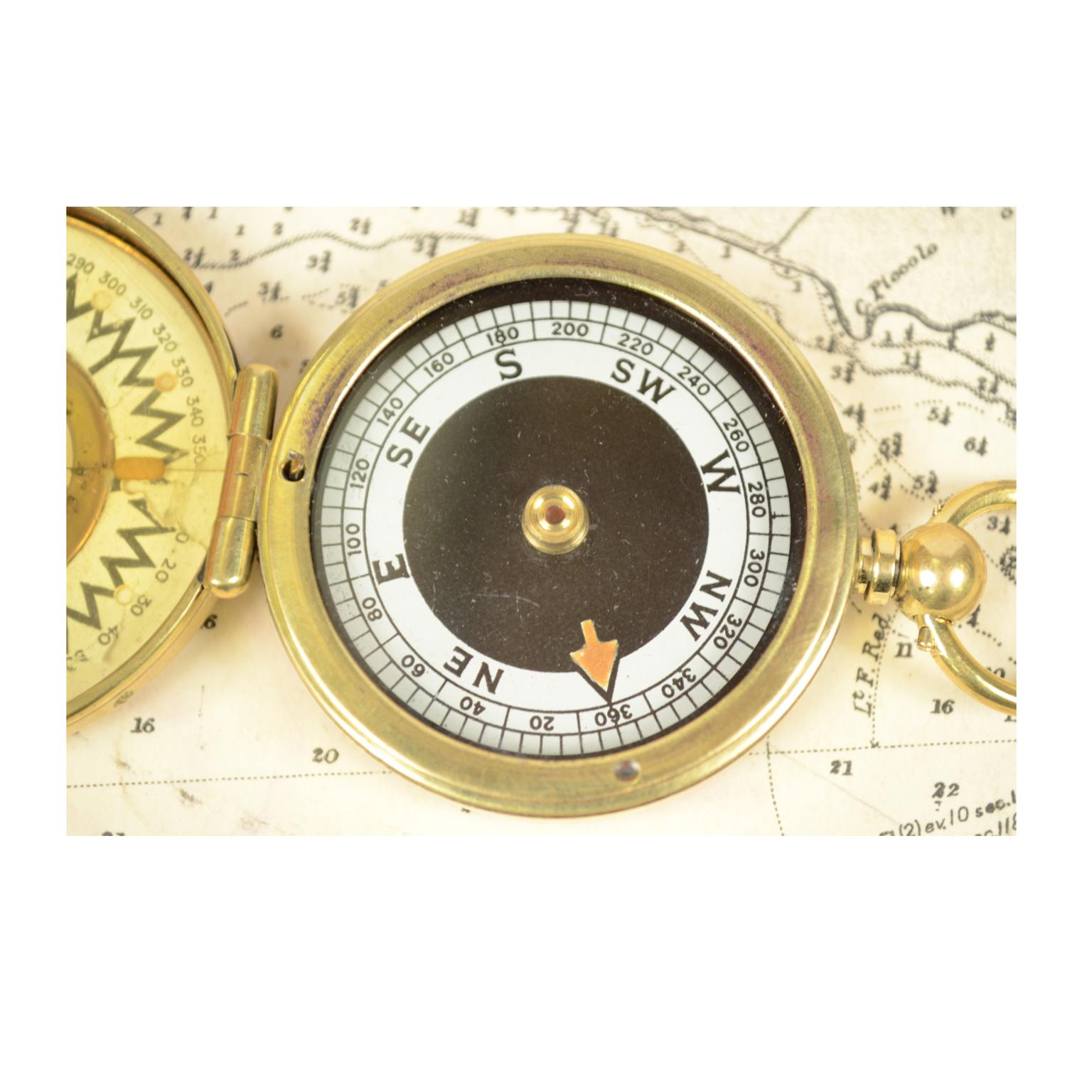 Brass Survey Compass the Magnapole 8