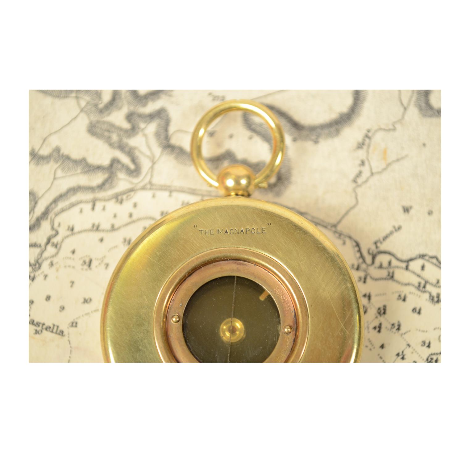 Brass Survey Compass the Magnapole 11