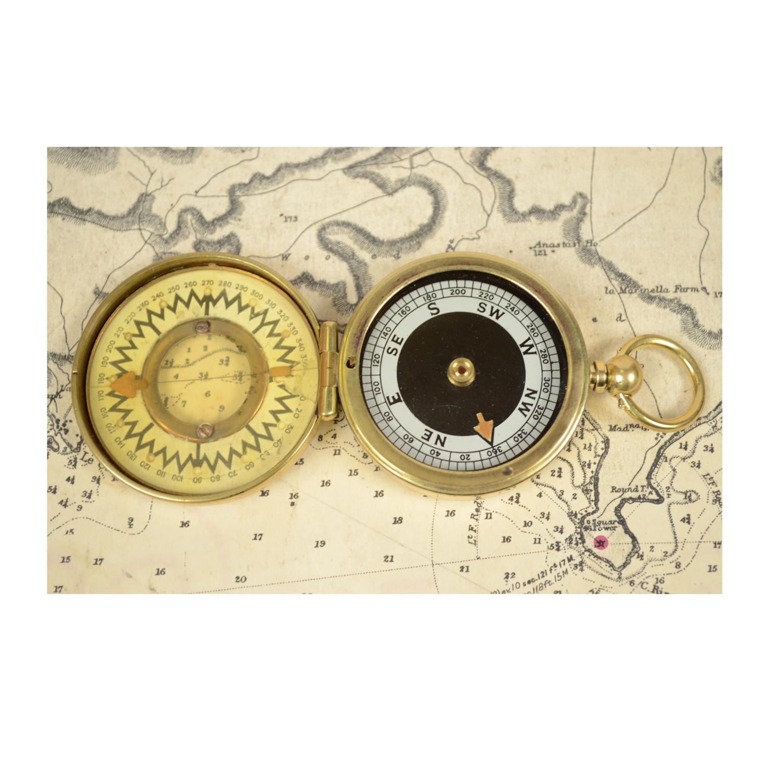 Brass Survey Compass the Magnapole 1