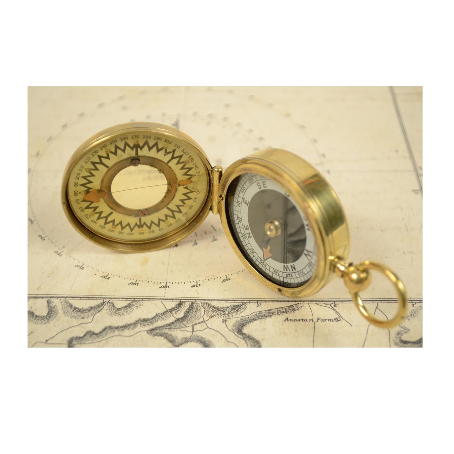 Brass Survey Compass the Magnapole 3