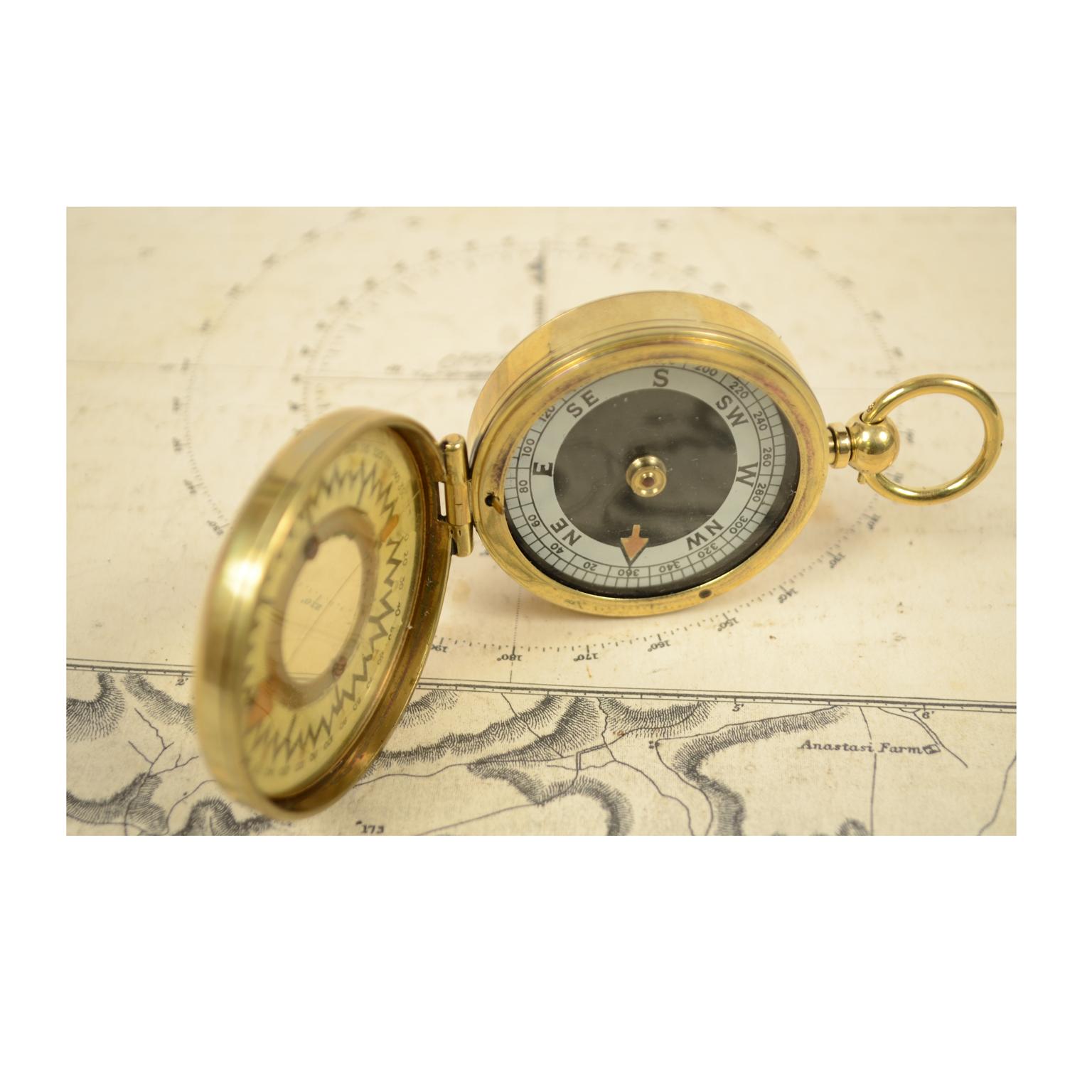 Brass Survey Compass the Magnapole 4