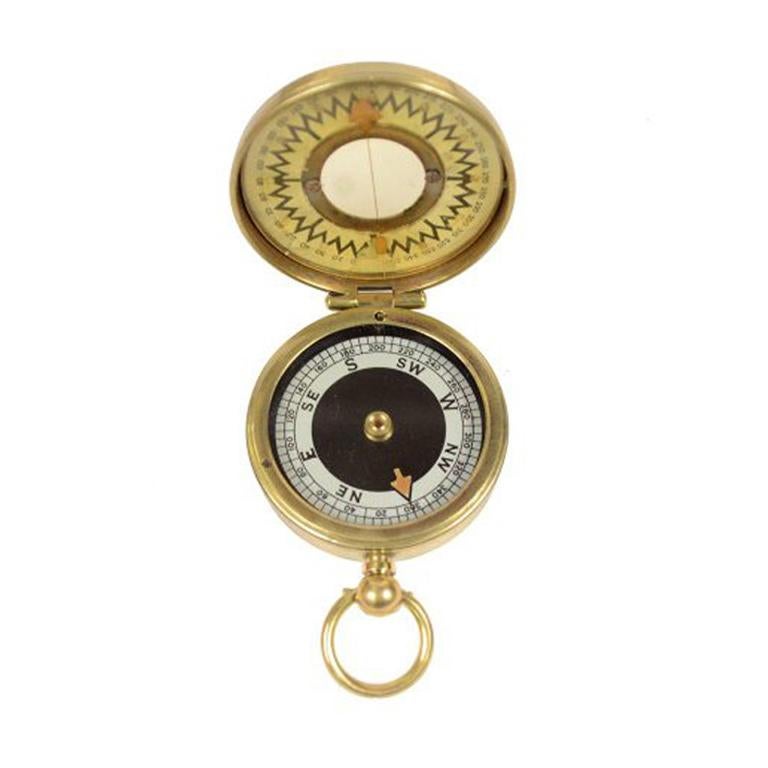 Brass Survey Compass the Magnapole
