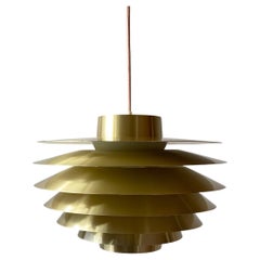 Brass Sven Middelboe Verona Pendant by Nordisk Solar, Denmark