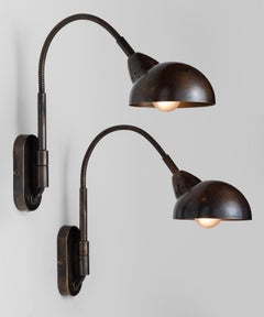 Brass Swing Arm Sconce, Made in Italy