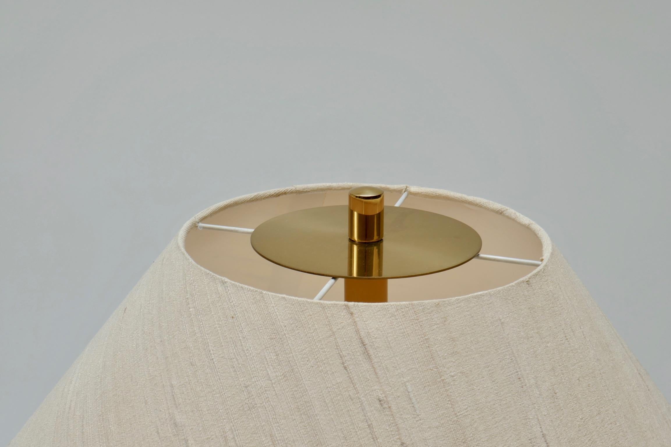 Brass Swing Arm Table Lamp, Germany, 1970s 2