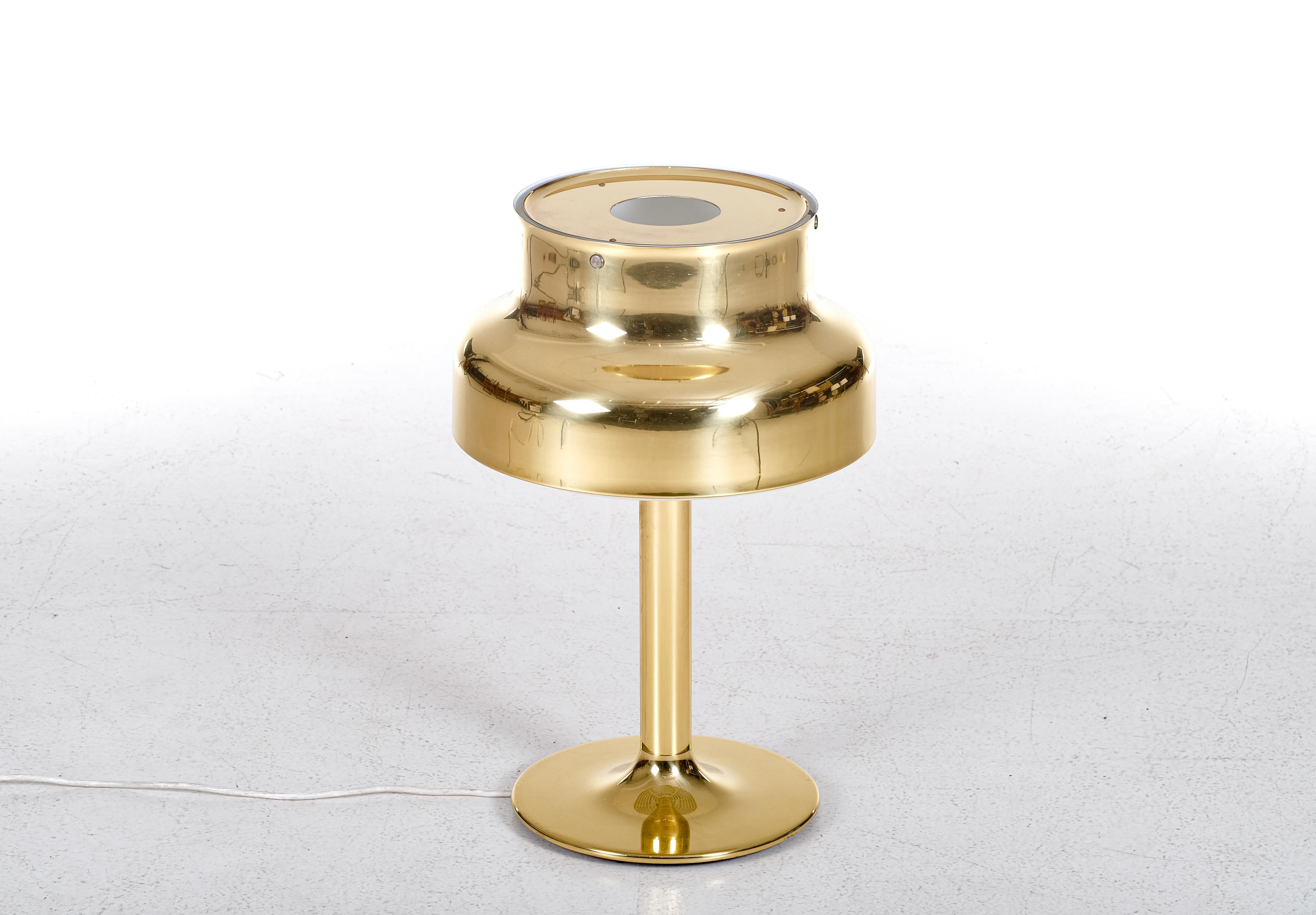 Scandinavian Modern Brass Table/Desk Lamp Model Bumling by Anders Pehrson, 1960s For Sale