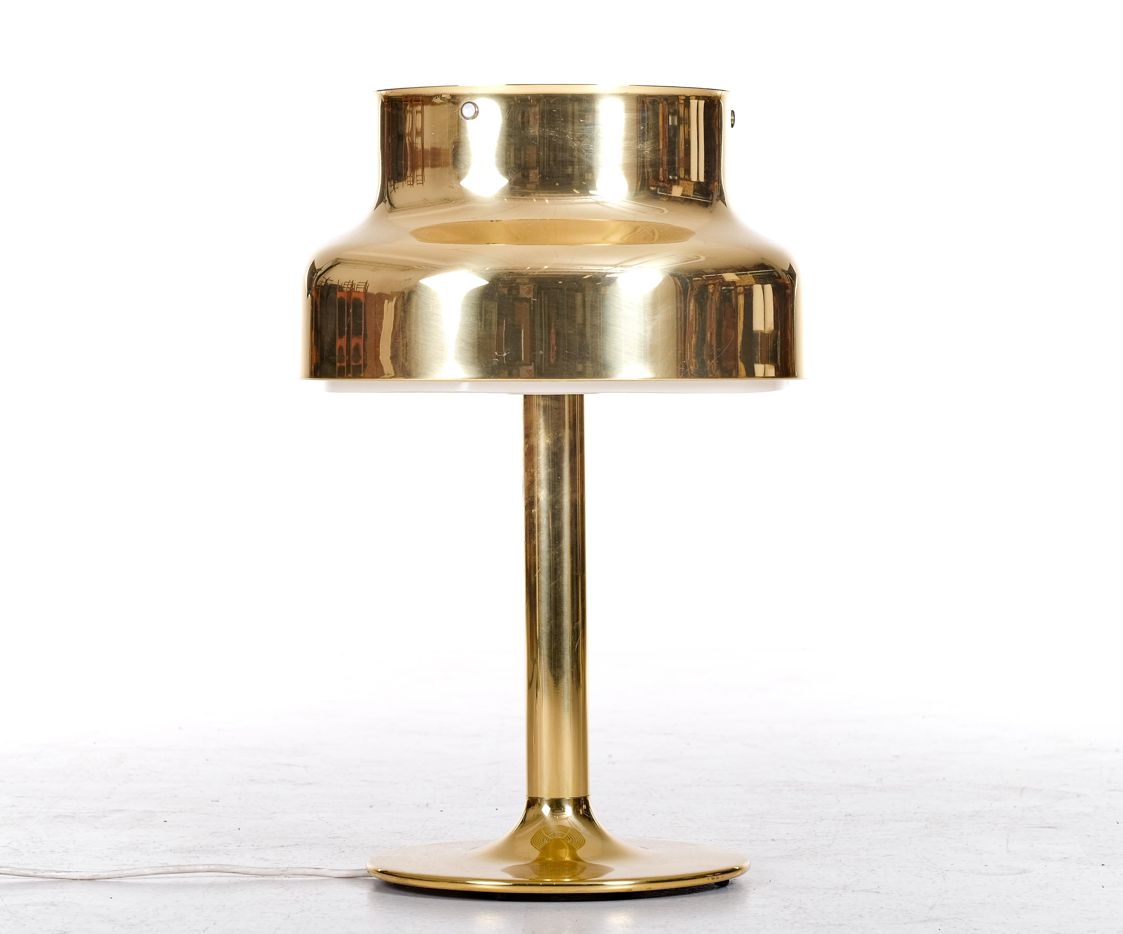 Swedish Brass Table/Desk Lamp Model Bumling by Anders Pehrson, 1960s For Sale