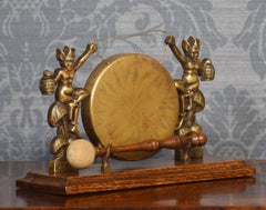 Brass table gong