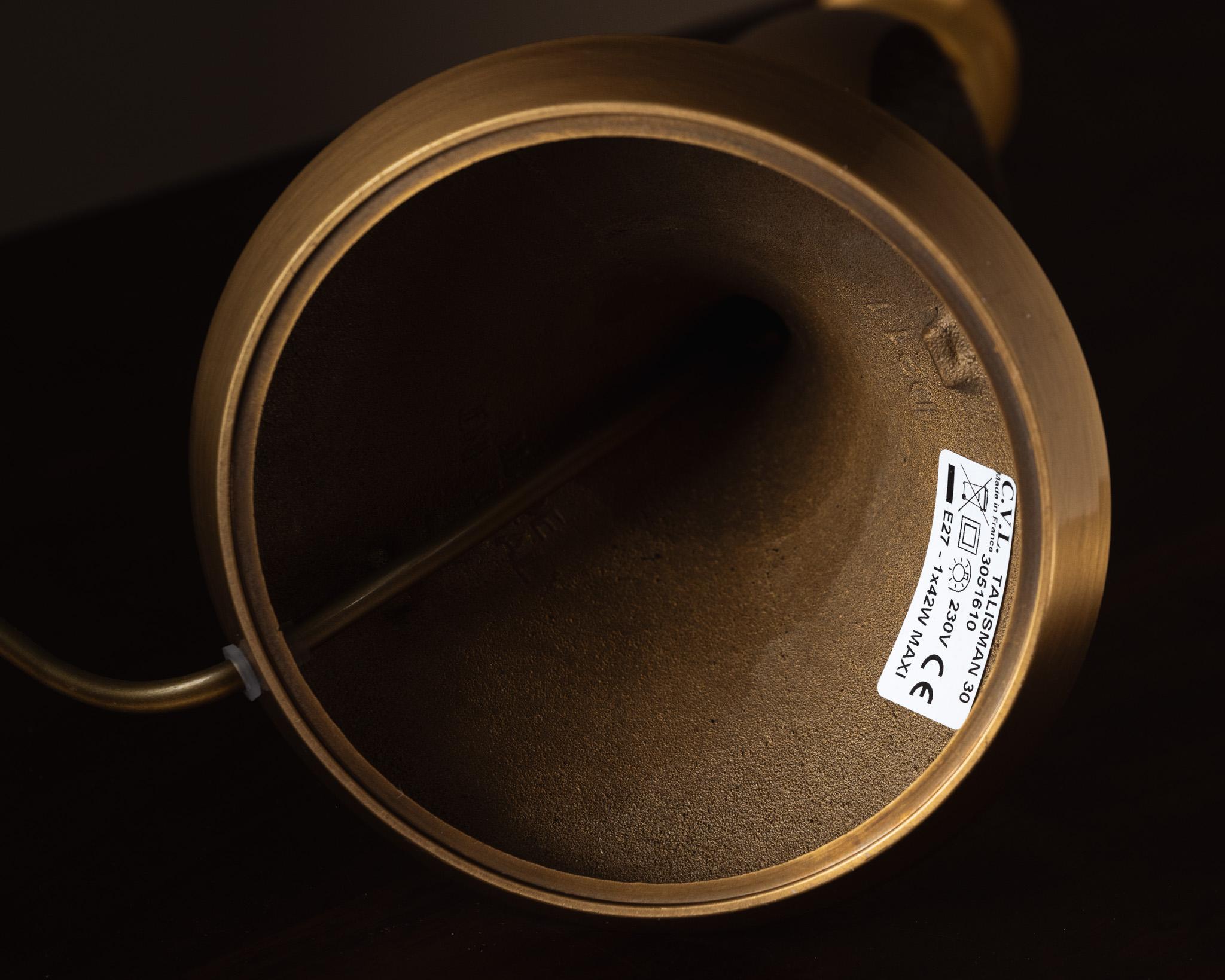 Contemporary Brass Table Lamp, 2000s For Sale