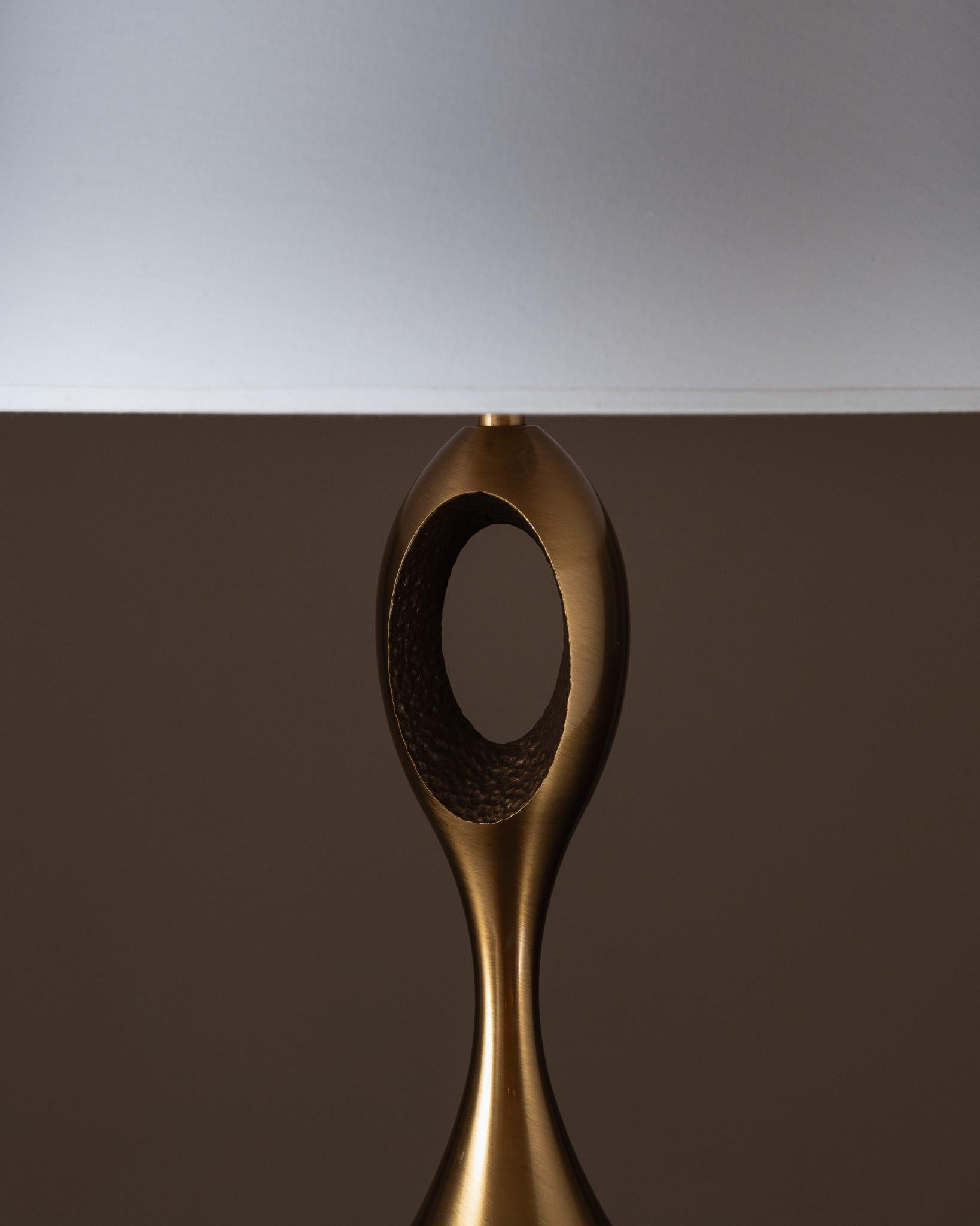 Brass Table Lamp, 2000s For Sale 1