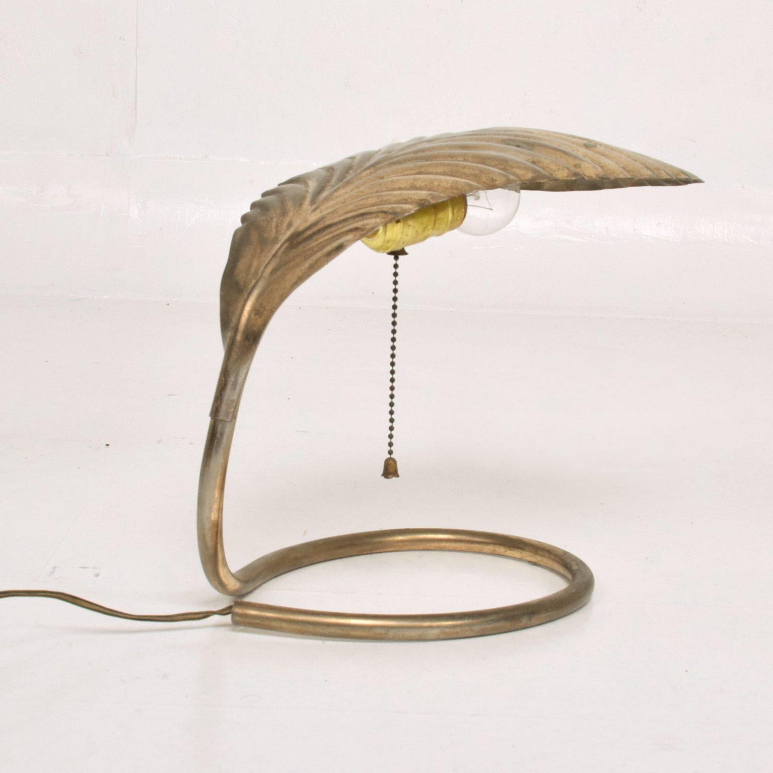 Mid-20th Century Brass Table Lamp after Tommaso Barbi