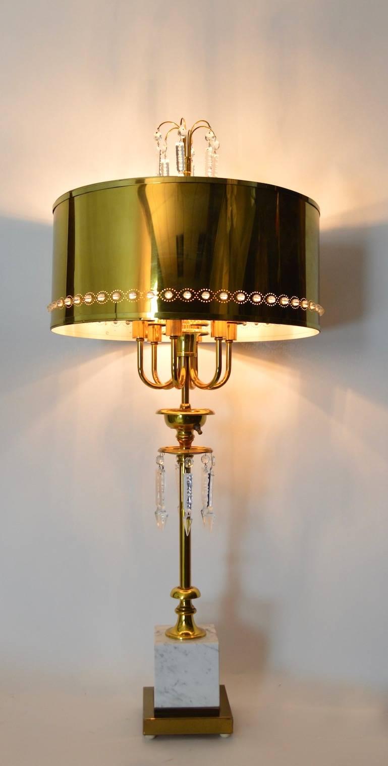 Brass Table Lamp after Tommi Parzinger 1