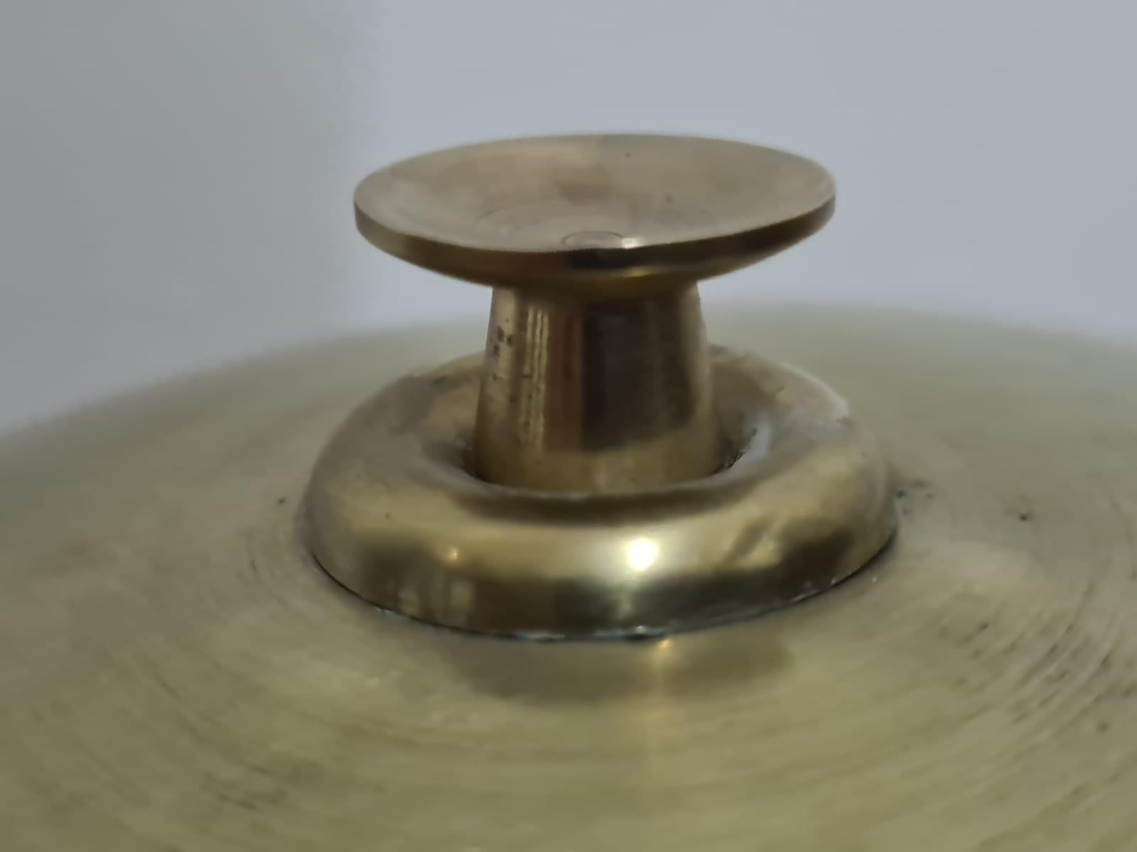 Modern Brass Table Lamp Arredoluce Monza 'Attribution' For Sale