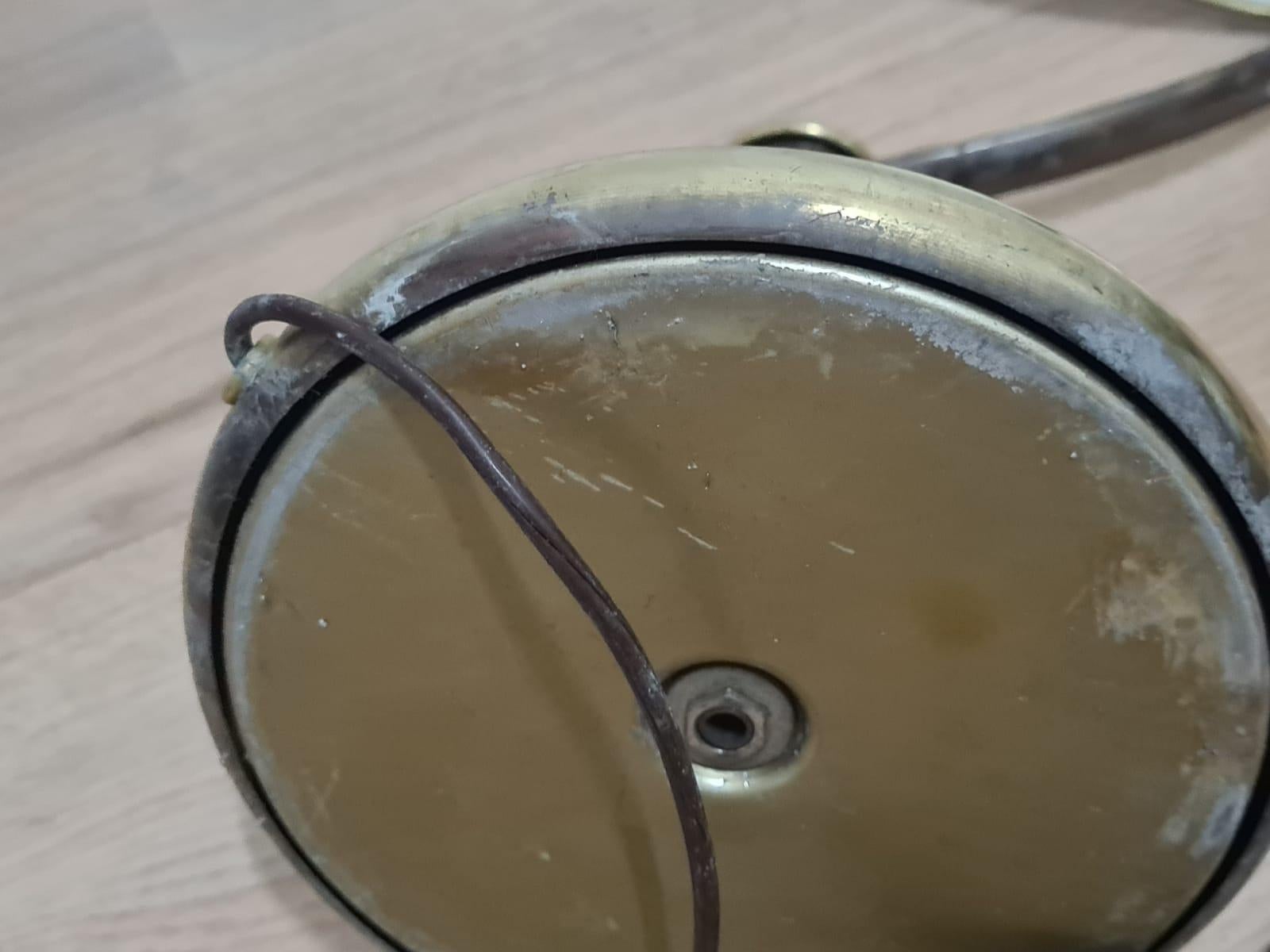 Brass Table Lamp Arredoluce Monza 'Attribution' For Sale 1