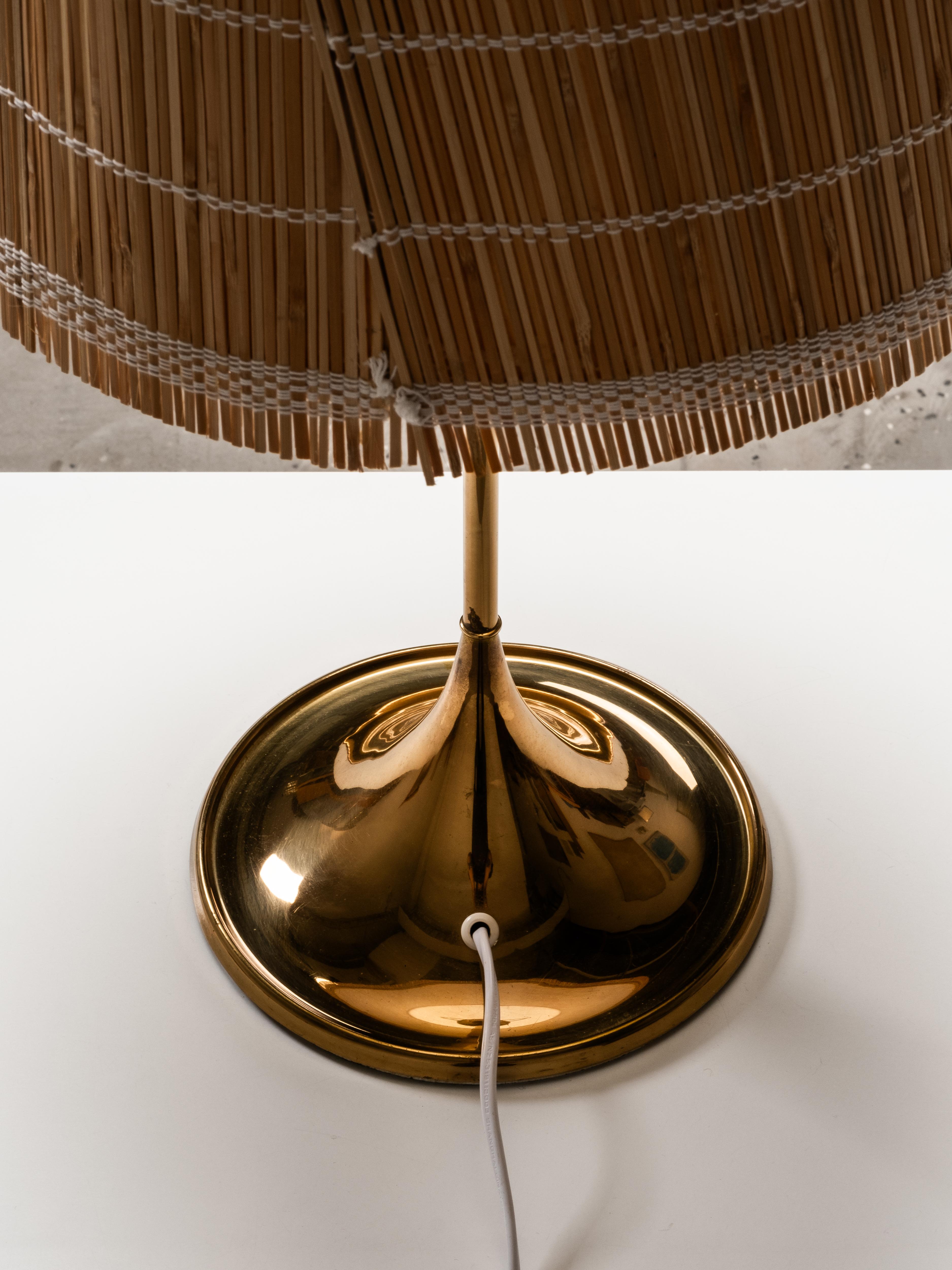 Lampada da tavolo in ottone B-024 di Alf Svensson e Yngvar Sandström per Bergboms, 1960 in vendita 8
