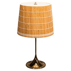 Brass Table Lamp B-024 by Alf Svensson & Yngvar Sandström for Bergboms, 1960s