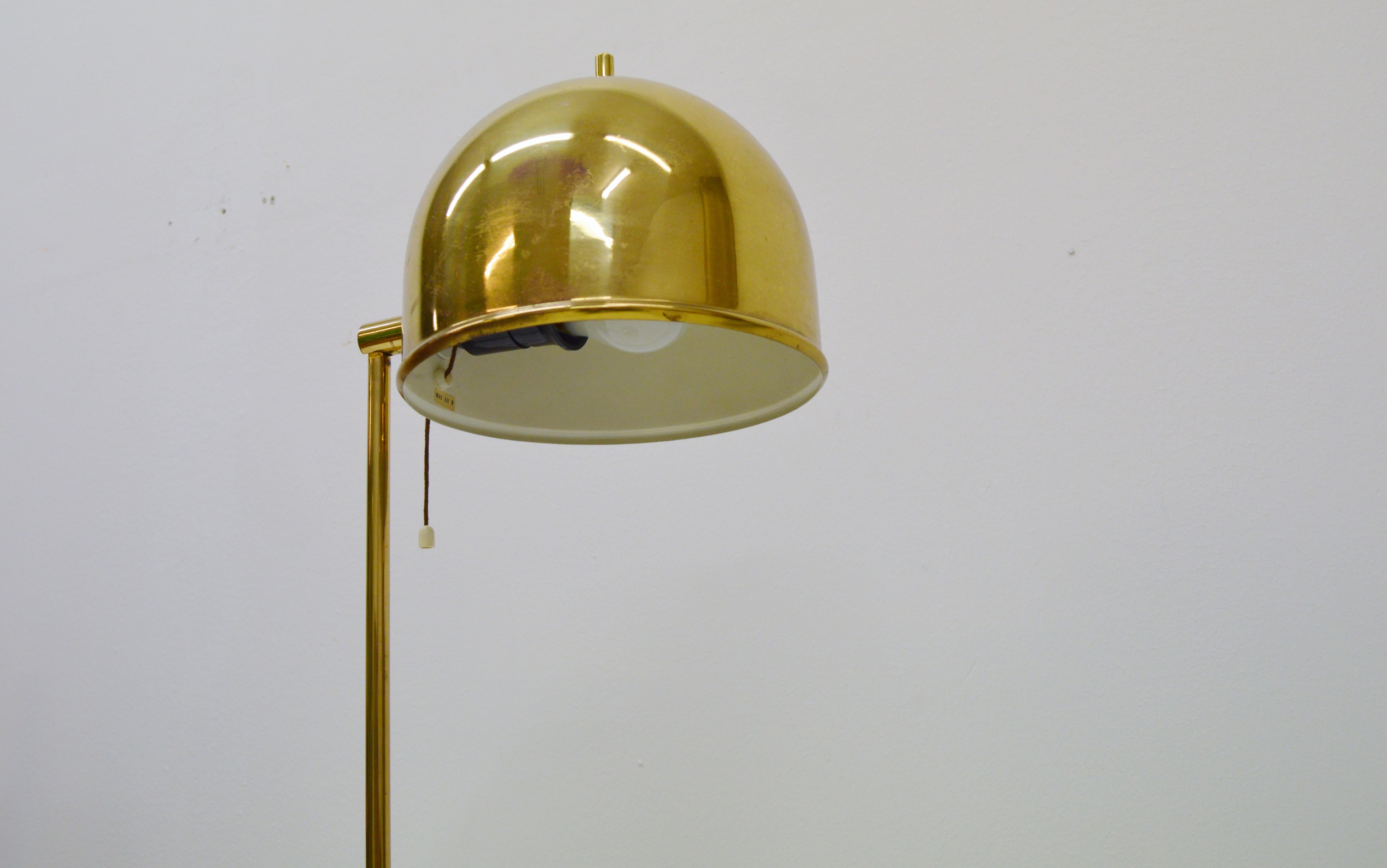 Swedish Brass Table Lamp B-075 by Bergboms